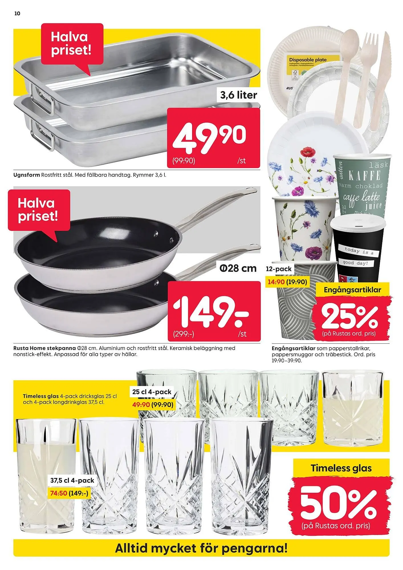 Rusta reklamblad från 4 augusti till 10 augusti 2025 - Reklamblad sidor 10