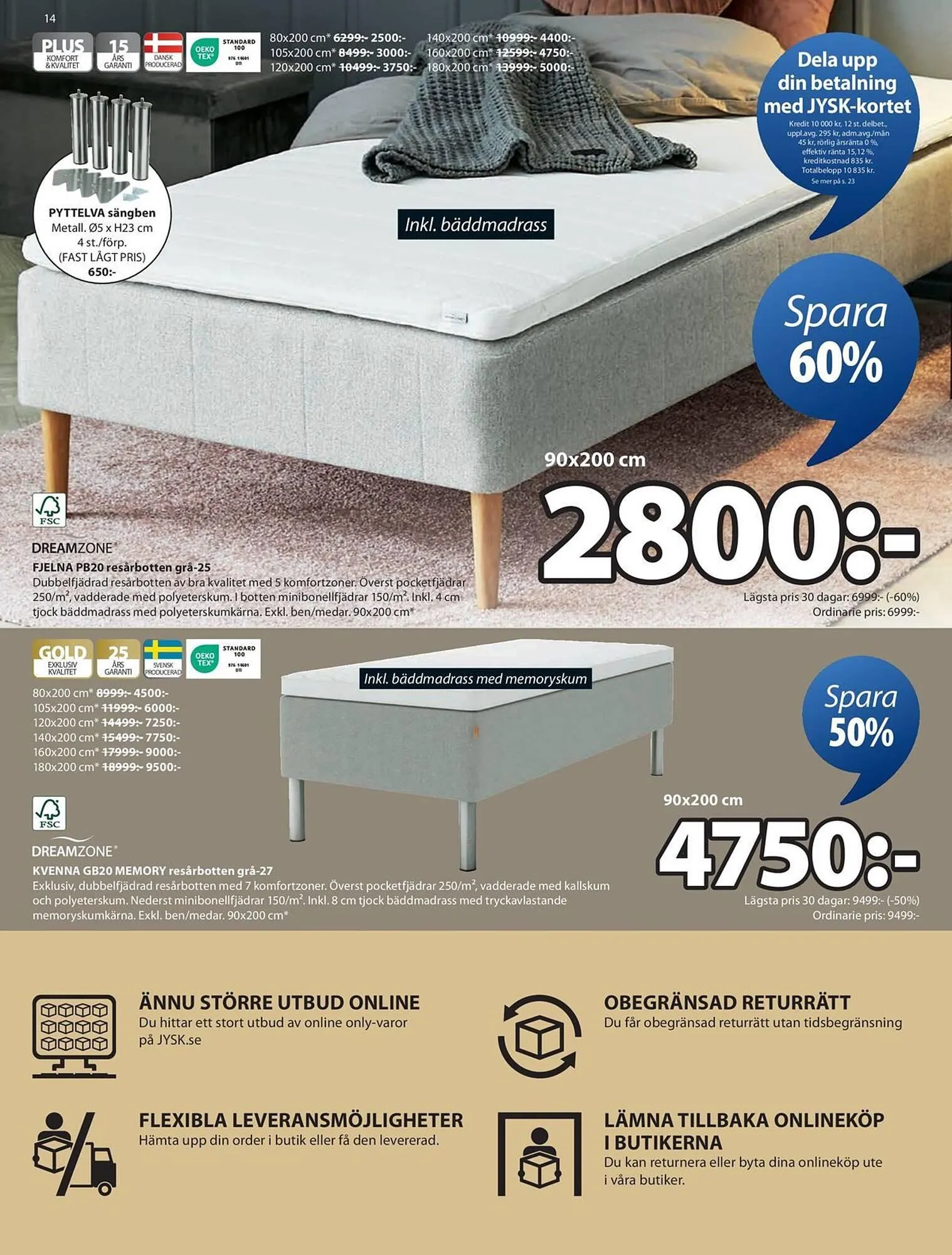 JYSK reklamblad från 9 september till 15 september 2025 - Reklamblad sidor 15