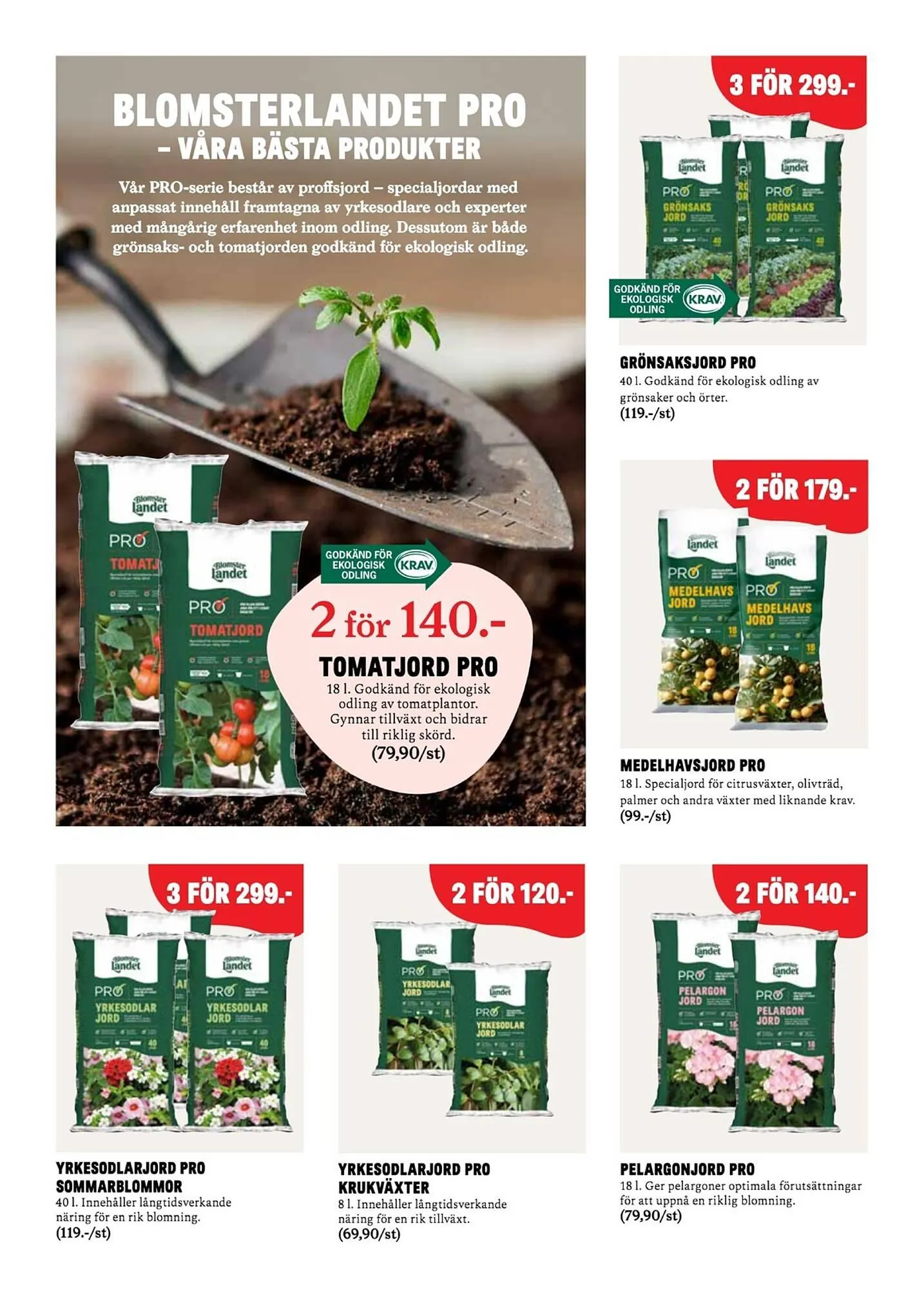 Blomsterlandet reklamblad från 31 mars till 6 april 2025 - Reklamblad sidor 14