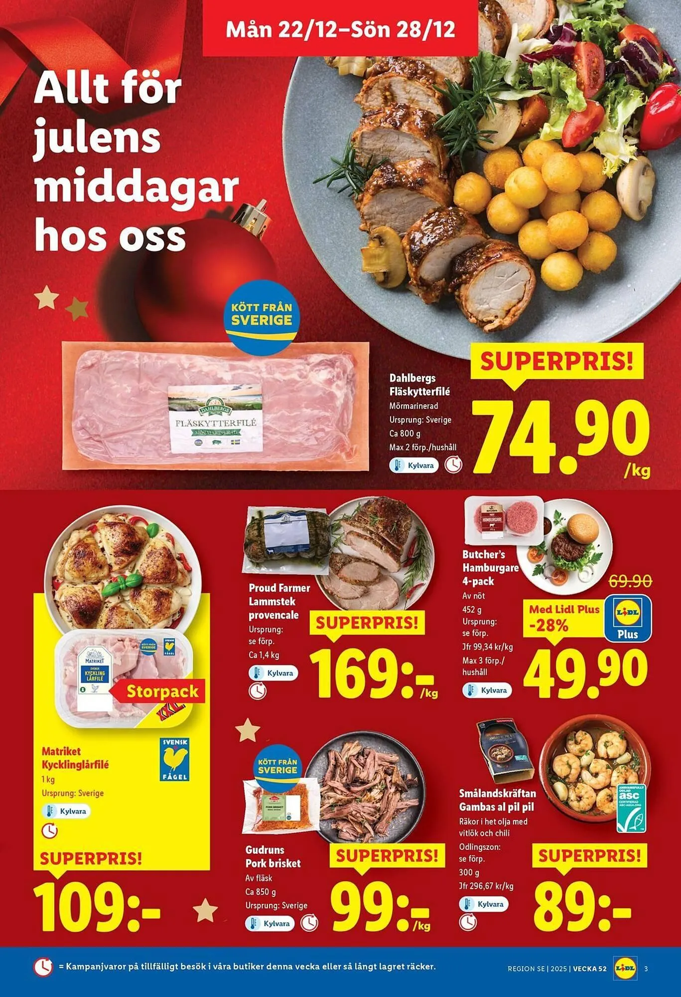 Lidl reklamblad från 22 december till 28 december 2025 - Reklamblad sidor 3