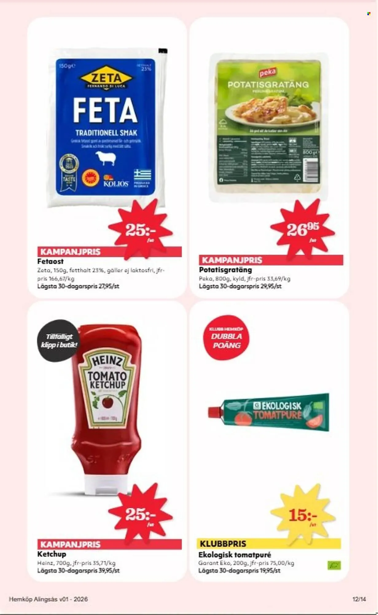 Hemköp reklamblad från 29 december till 4 januari 2026 - Reklamblad sidor 12