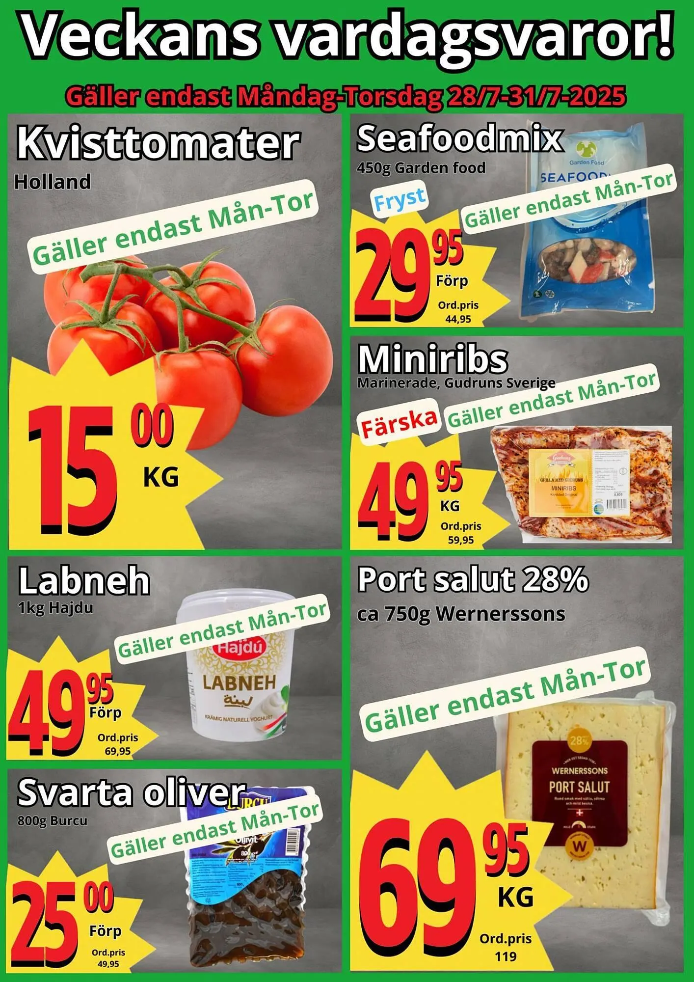 Supergrossen reklamblad från 28 juli till 3 augusti 2025 - Reklamblad sidor 2