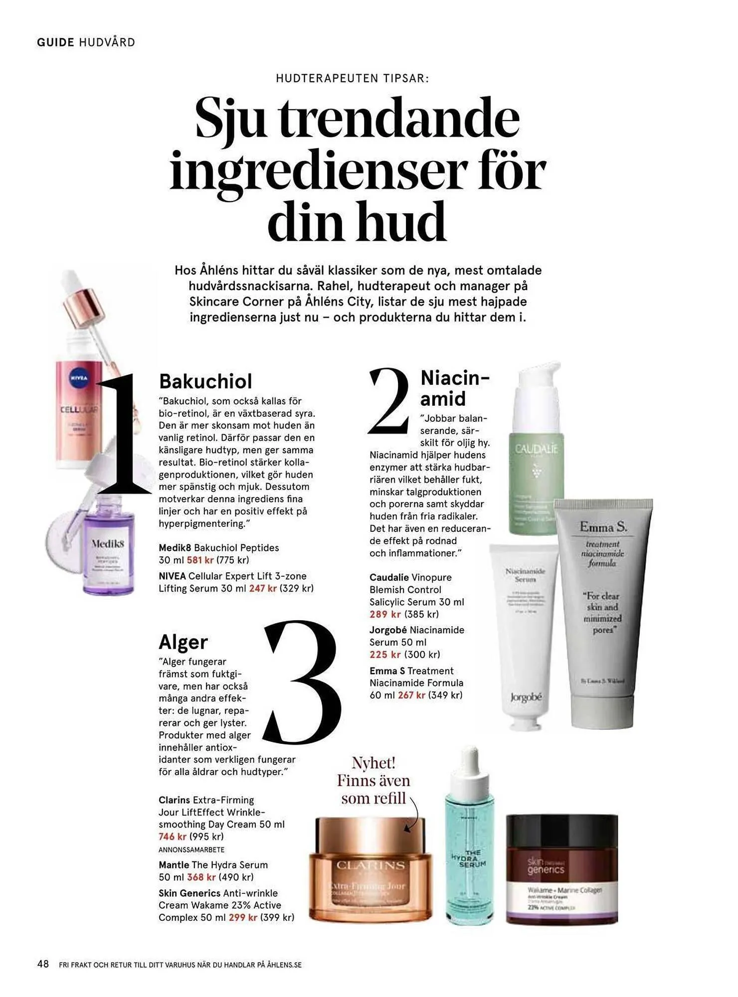 Åhléns reklamblad från 5 mars till 25 mars 2025 - Reklamblad sidor 48