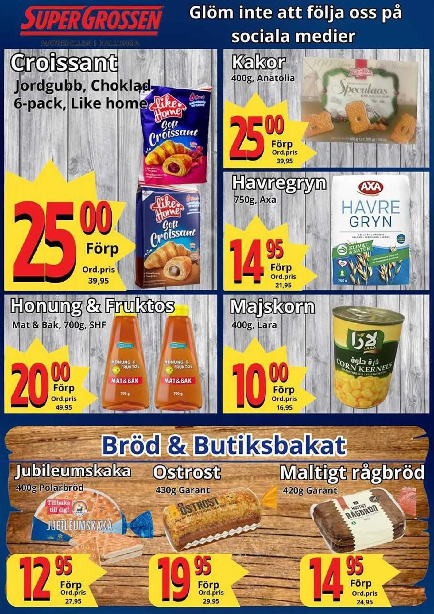 Supergrossen reklamblad från 24 mars till 30 mars 2025 - Reklamblad sidor 8