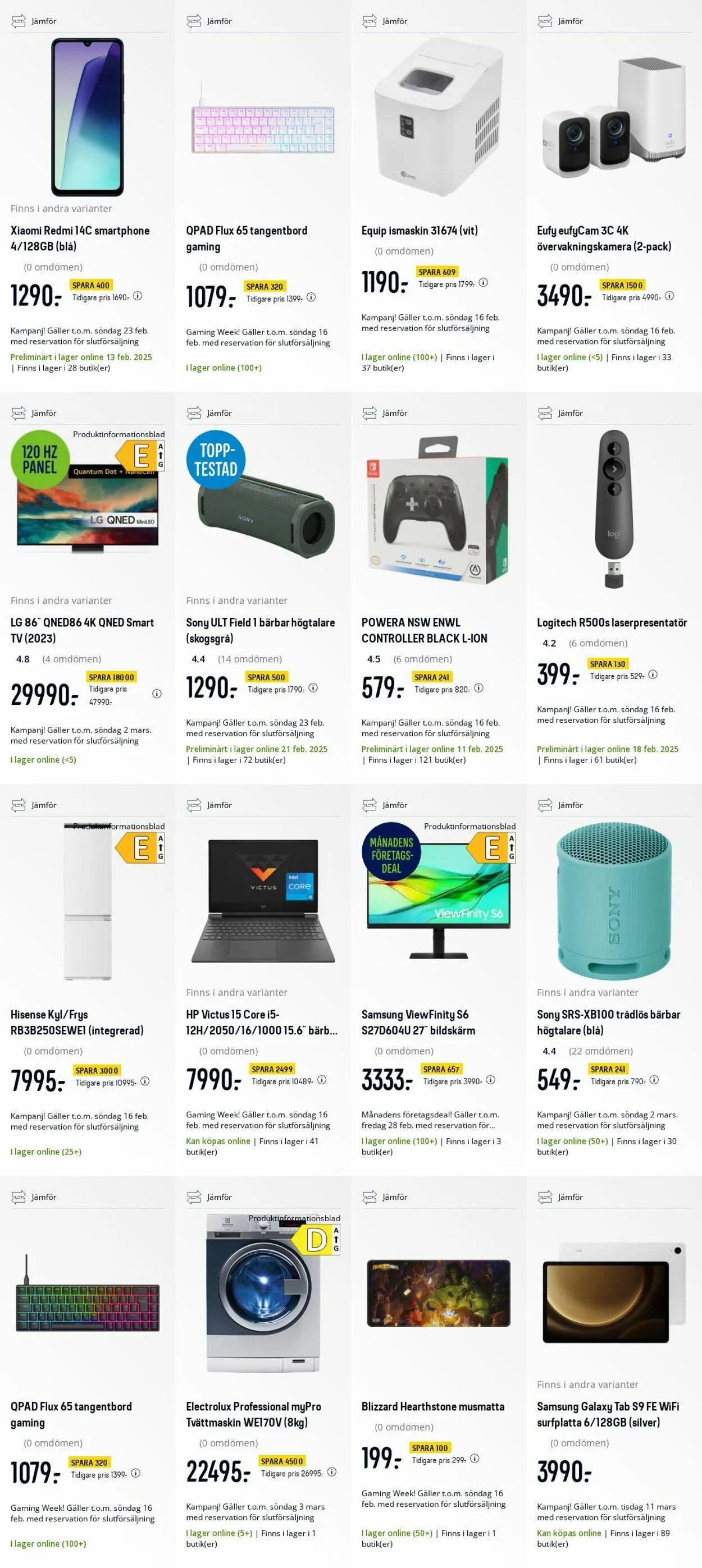 Elgiganten från 10 februari till 16 februari 2025 - Reklamblad sidor 26
