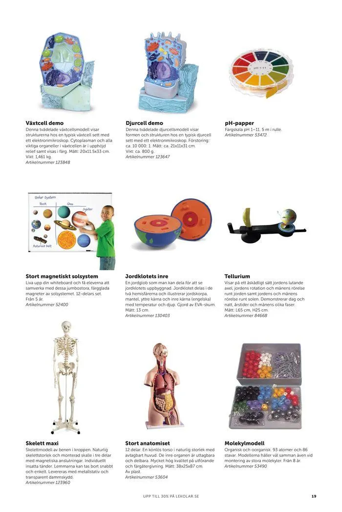 Nyheter och favoriter skola och fritidshem 2024 från 23 februari till 31 december 2024 - Reklamblad sidor 19