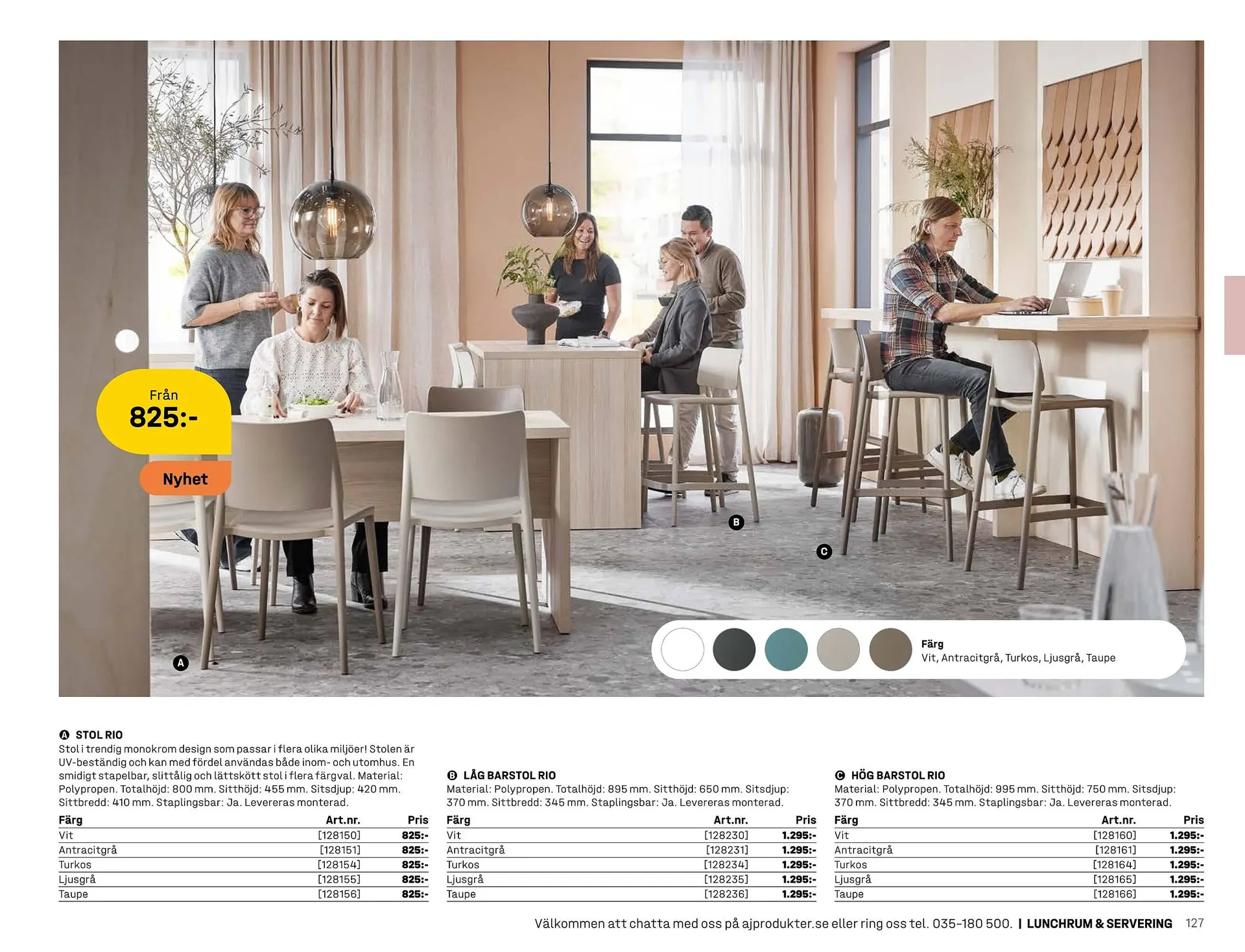 AJ Produkter reklamblad från 1 januari till 31 december 2025 - Reklamblad sidor 127