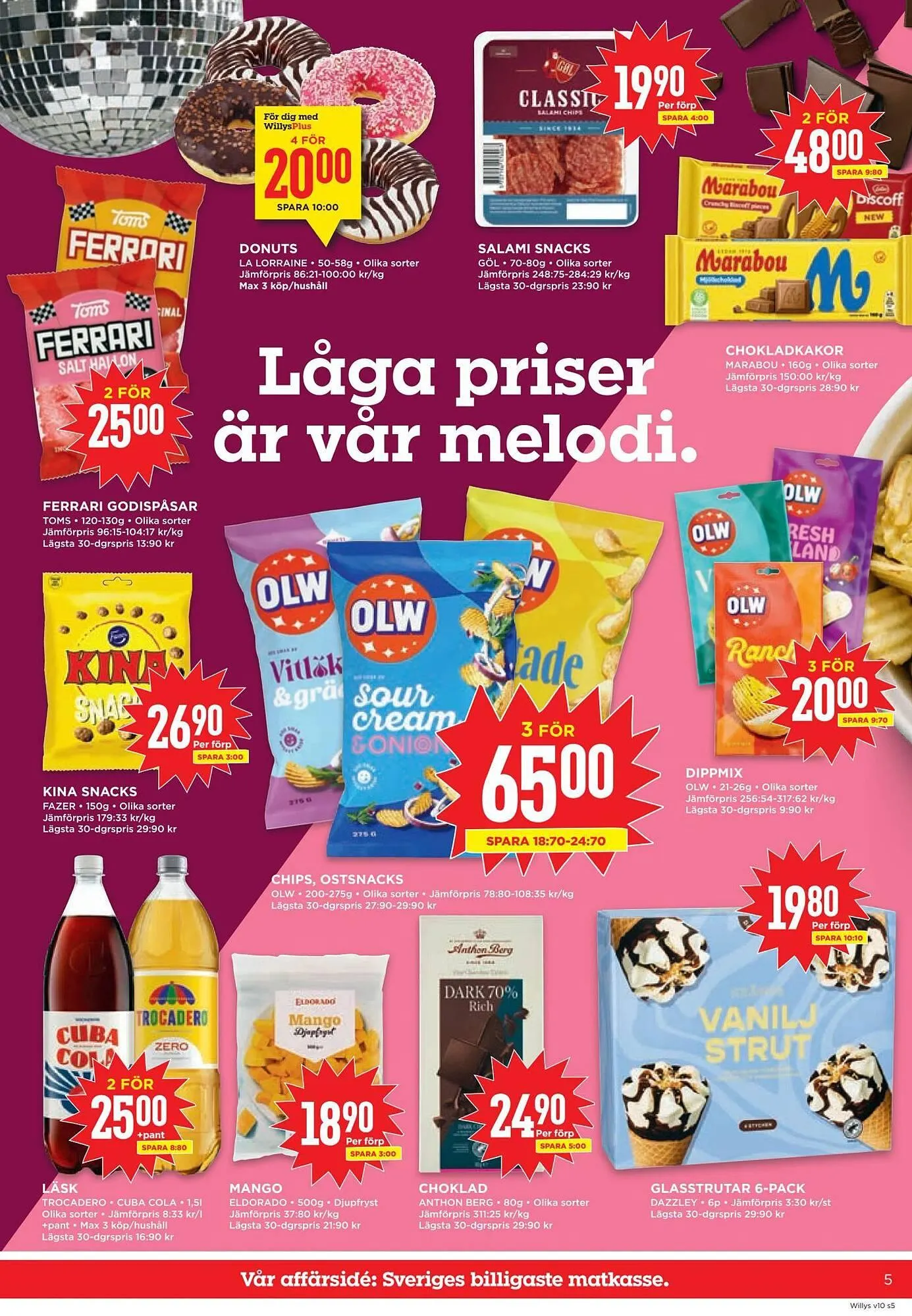 Willys reklamblad från 2 mars till 9 mars 2026 - Reklamblad sidor 5