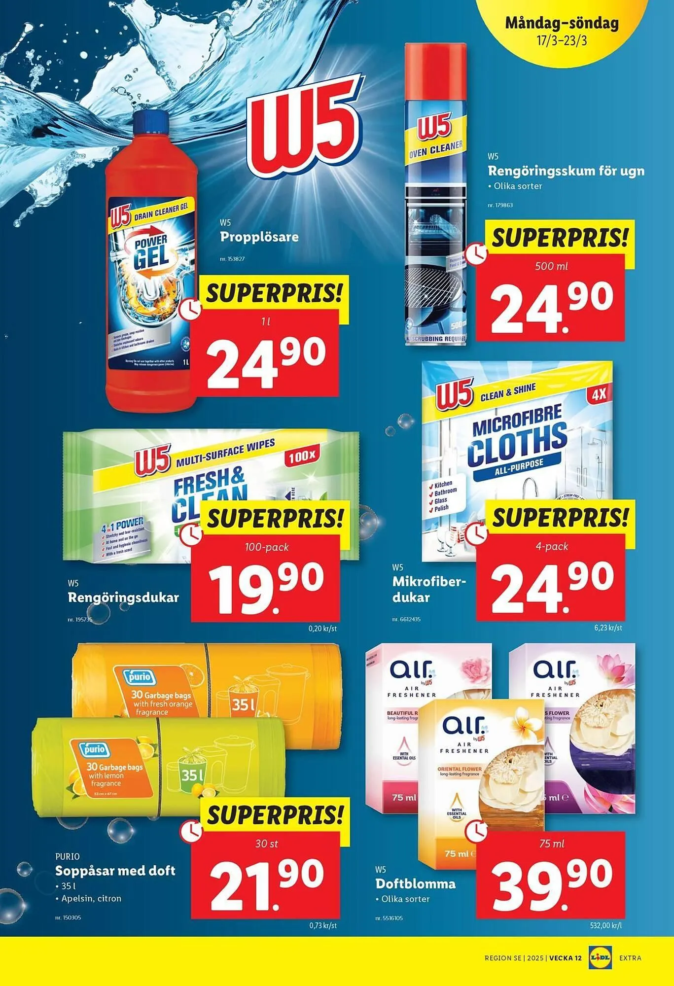 Lidl reklamblad från 17 mars till 23 mars 2025 - Reklamblad sidor 16