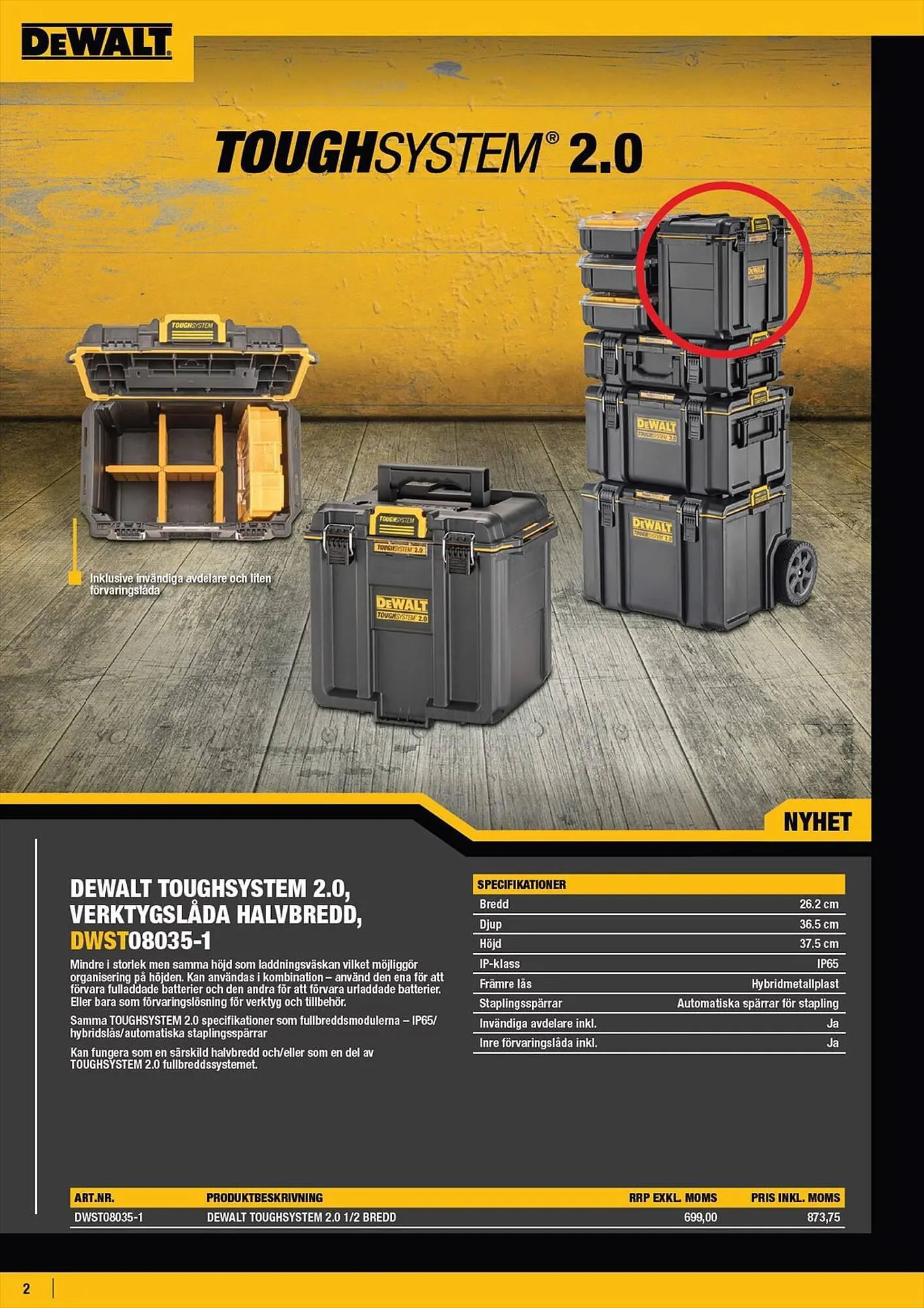 Dewalt reklamblad från 5 maj till 31 december 2023 - Reklamblad sidor 2