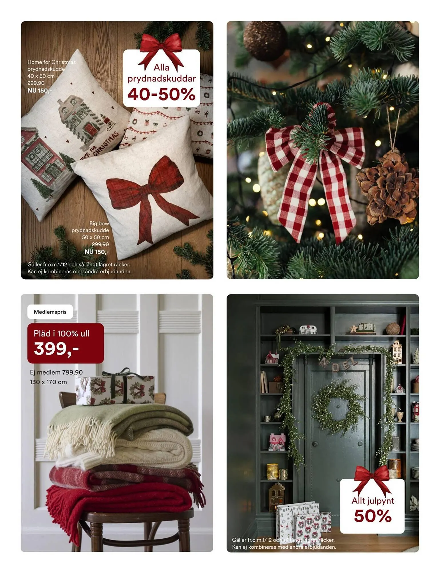Hemtex reklamblad från 1 december till 15 december 2025 - Reklamblad sidor 4