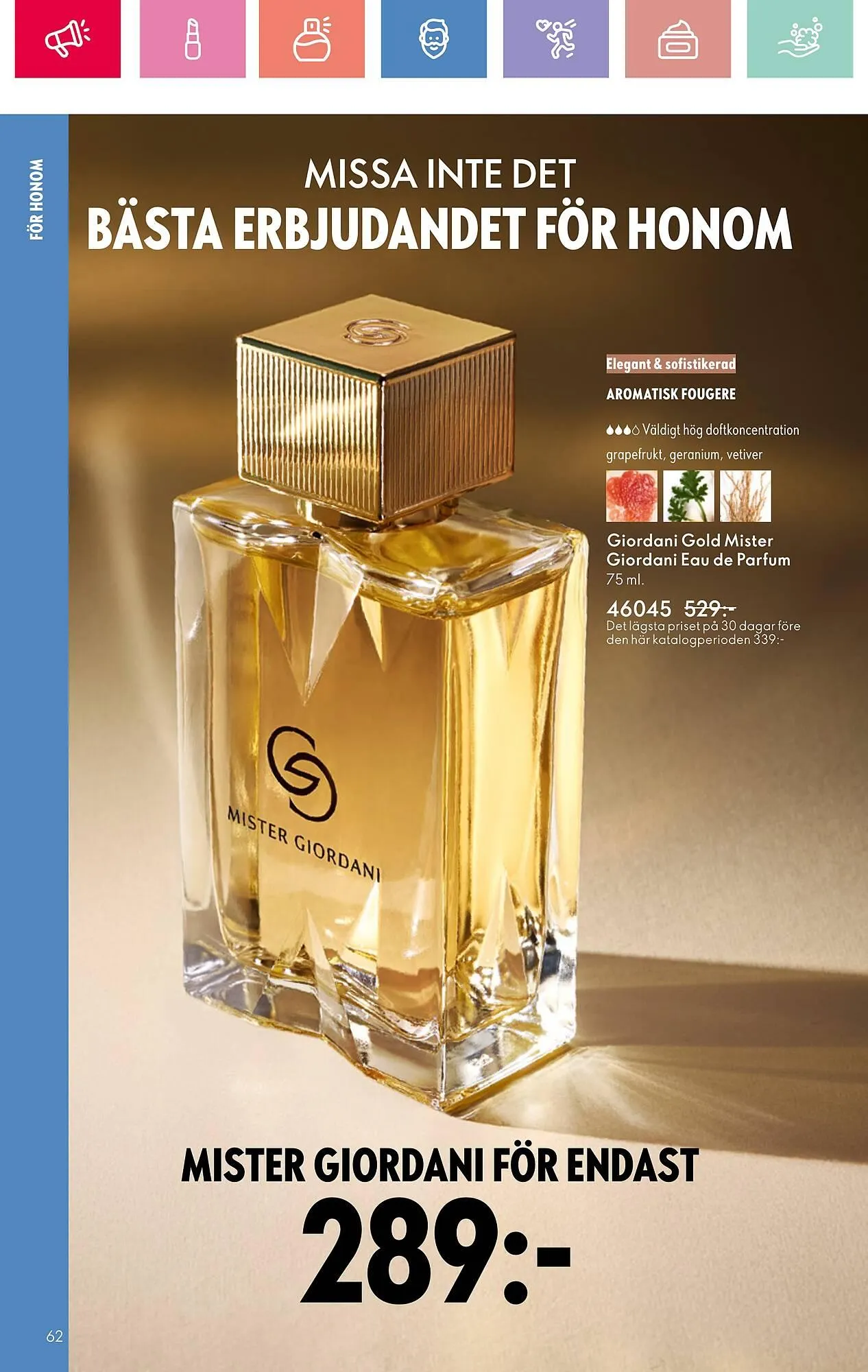 Oriflame reklamblad från 22 juni till 12 juli 2025 - Reklamblad sidor 62