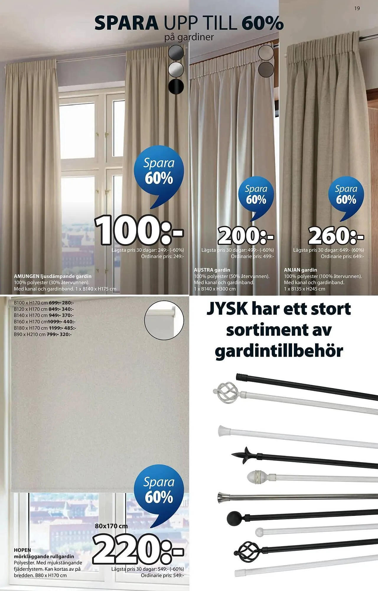 JYSK reklamblad från 27 april till 18 maj 2026 - Reklamblad sidor 19