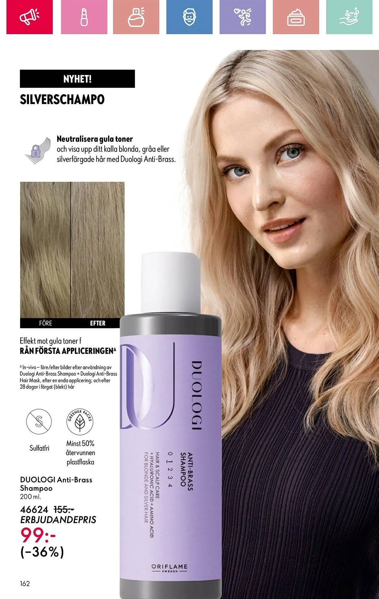 Oriflame reklamblad från 10 mars till 29 mars 2025 - Reklamblad sidor 162