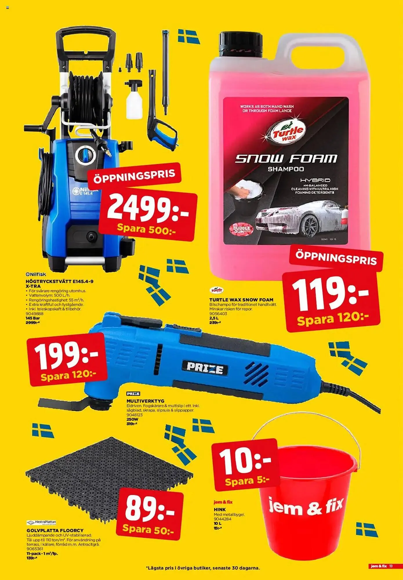 Jem&Fix reklamblad från 25 mars till 30 mars 2025 - Reklamblad sidor 13