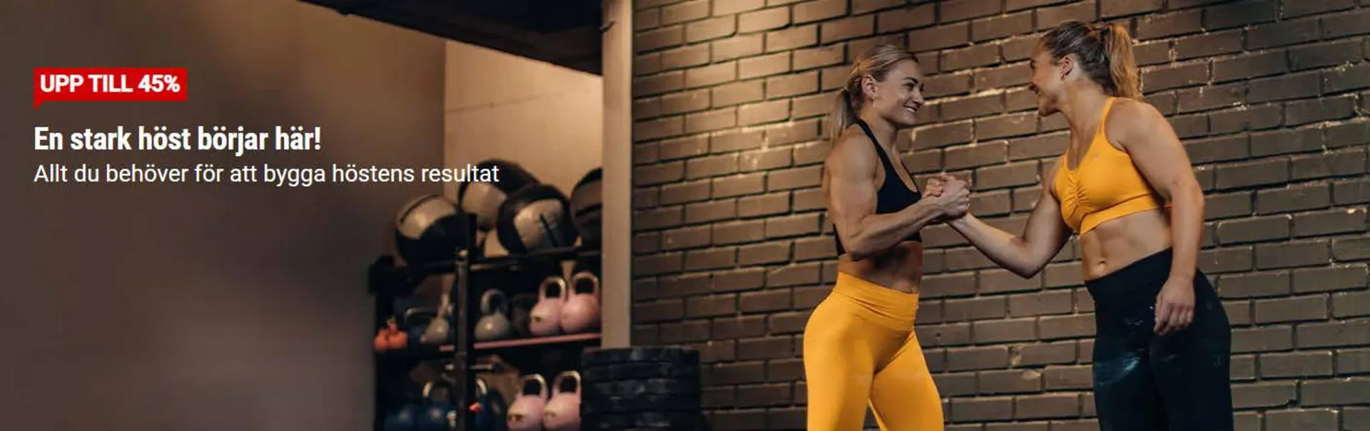 Gymgrossisten reklamblad från 16 september till 1 oktober 2025 - Reklamblad sidor 1