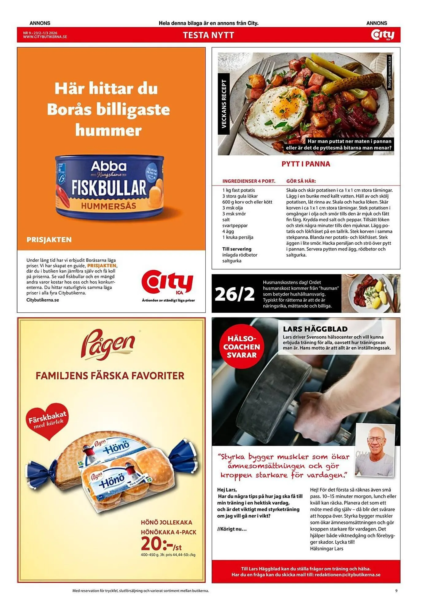 ICA Kvantum reklamblad från 23 februari till 1 mars 2026 - Reklamblad sidor 9