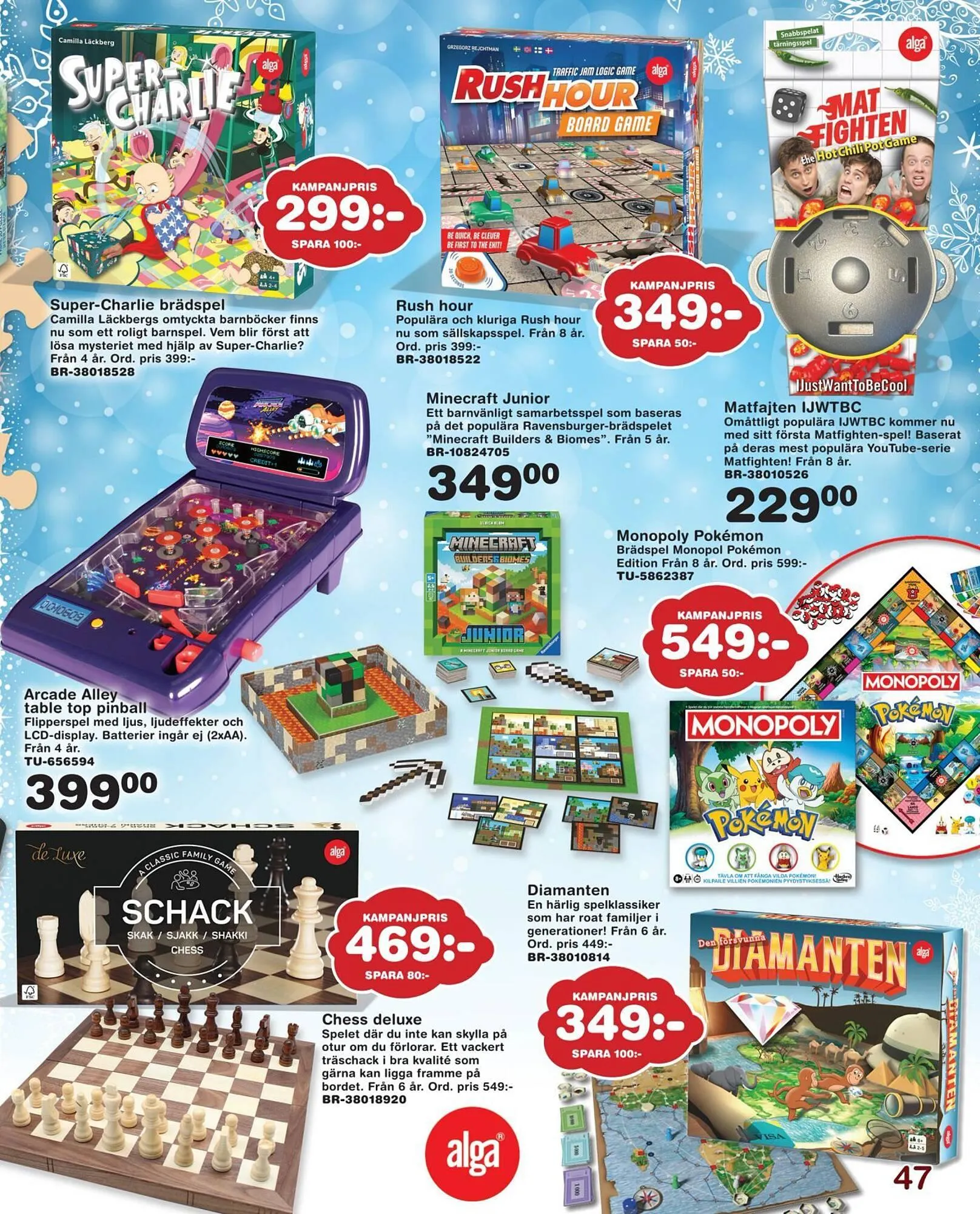 Lekextra reklamblad från 7 november till 31 december 2025 - Reklamblad sidor 47