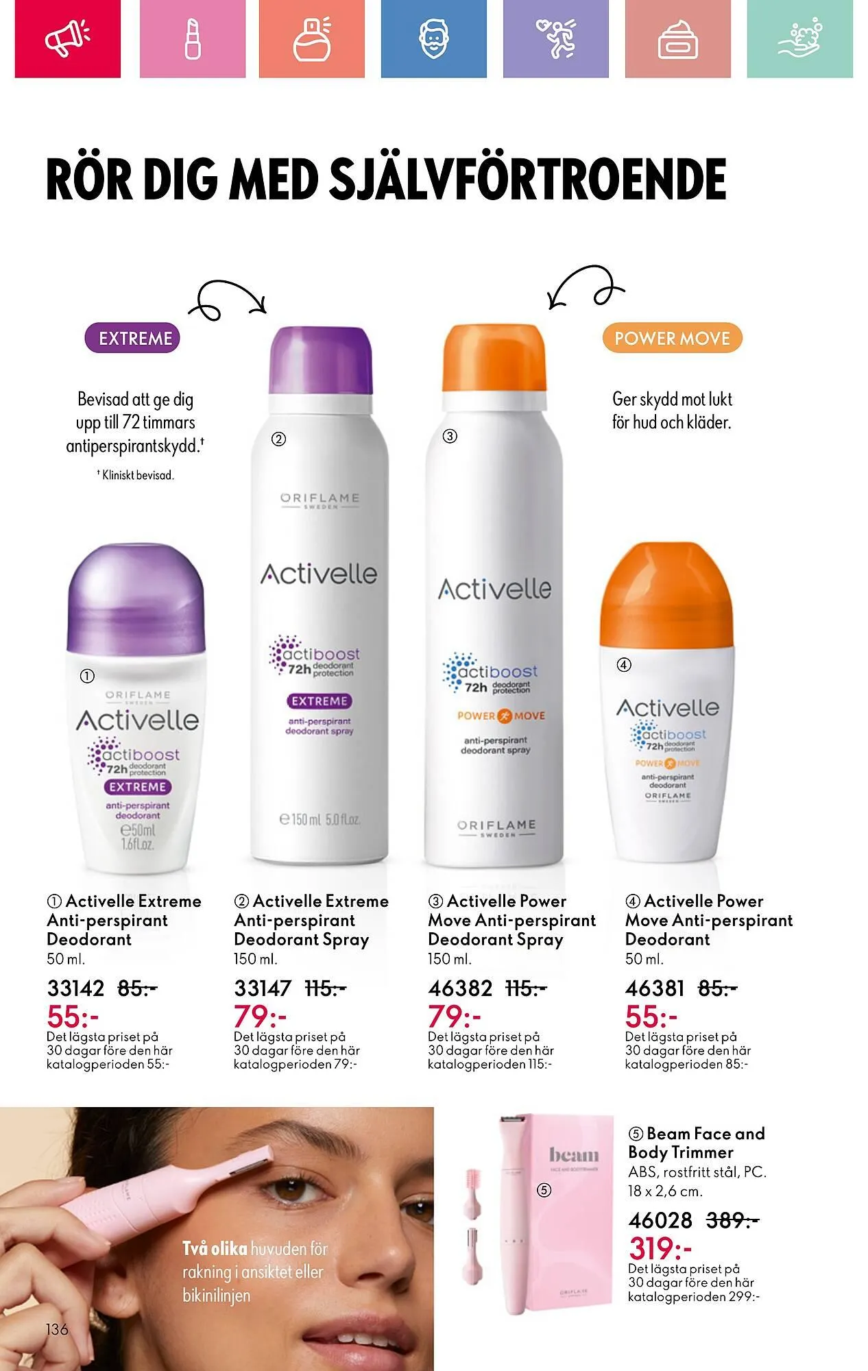 Oriflame reklamblad från 13 juli till 2 augusti 2025 - Reklamblad sidor 136