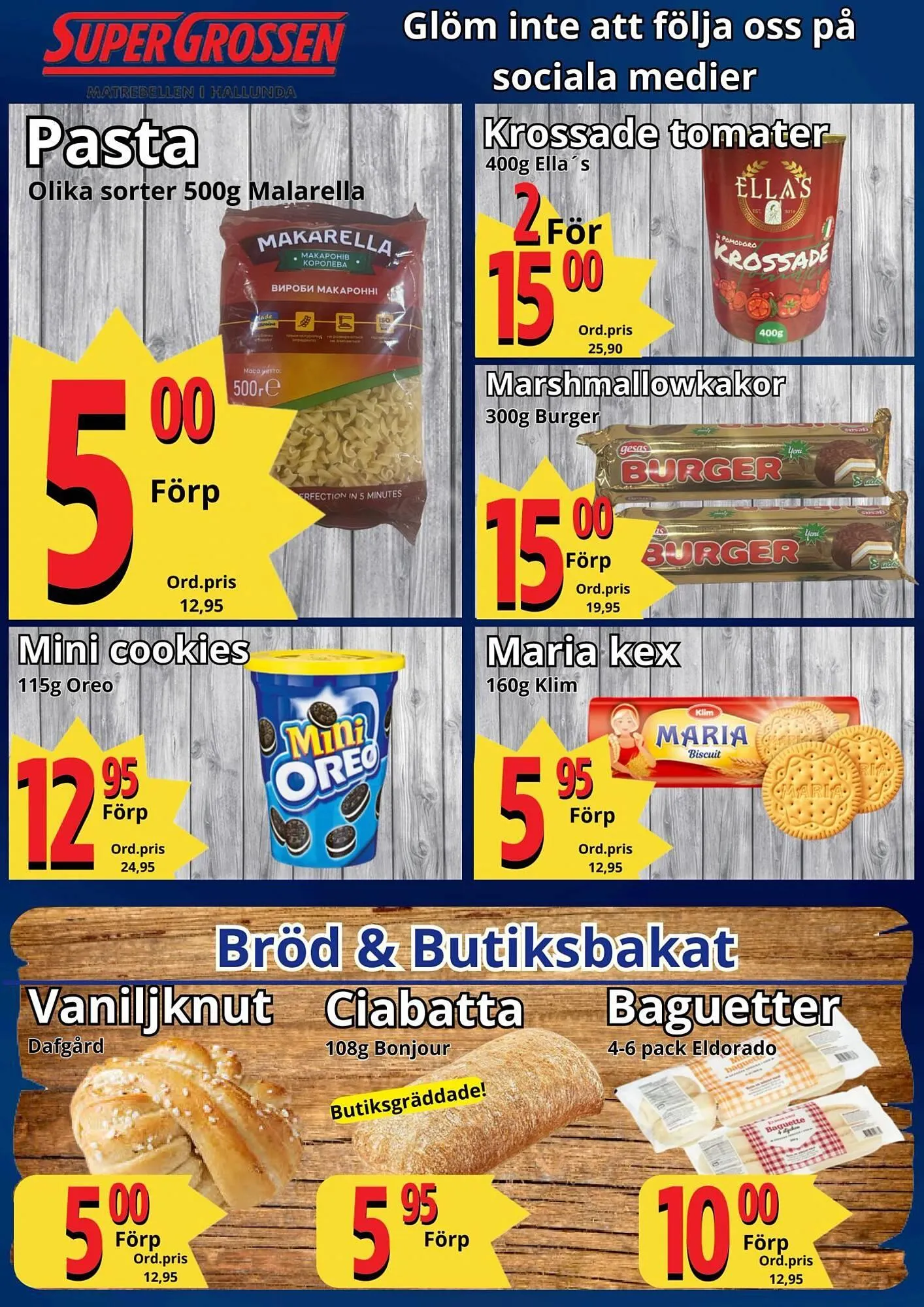 Supergrossen reklamblad från 28 juli till 3 augusti 2025 - Reklamblad sidor 10