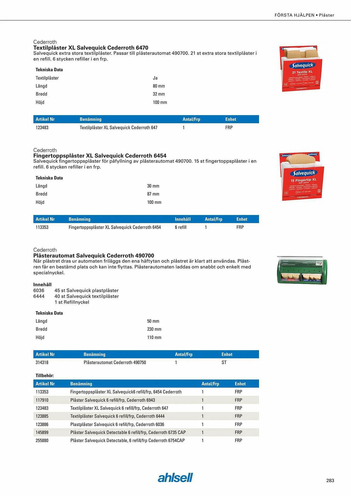 Ahlsell reklamblad från 6 september till 4 november 2023 - Reklamblad sidor 297