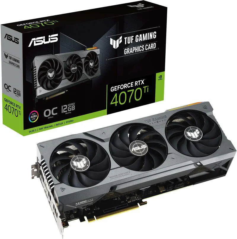 ASUS TUF GeForce RTX 4070 Ti 12GB Gaming OC