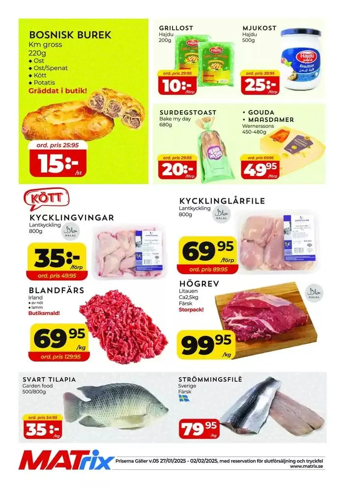Matrix Veckans Annons från 27 januari till 10 februari 2025 - Reklamblad sidor 3