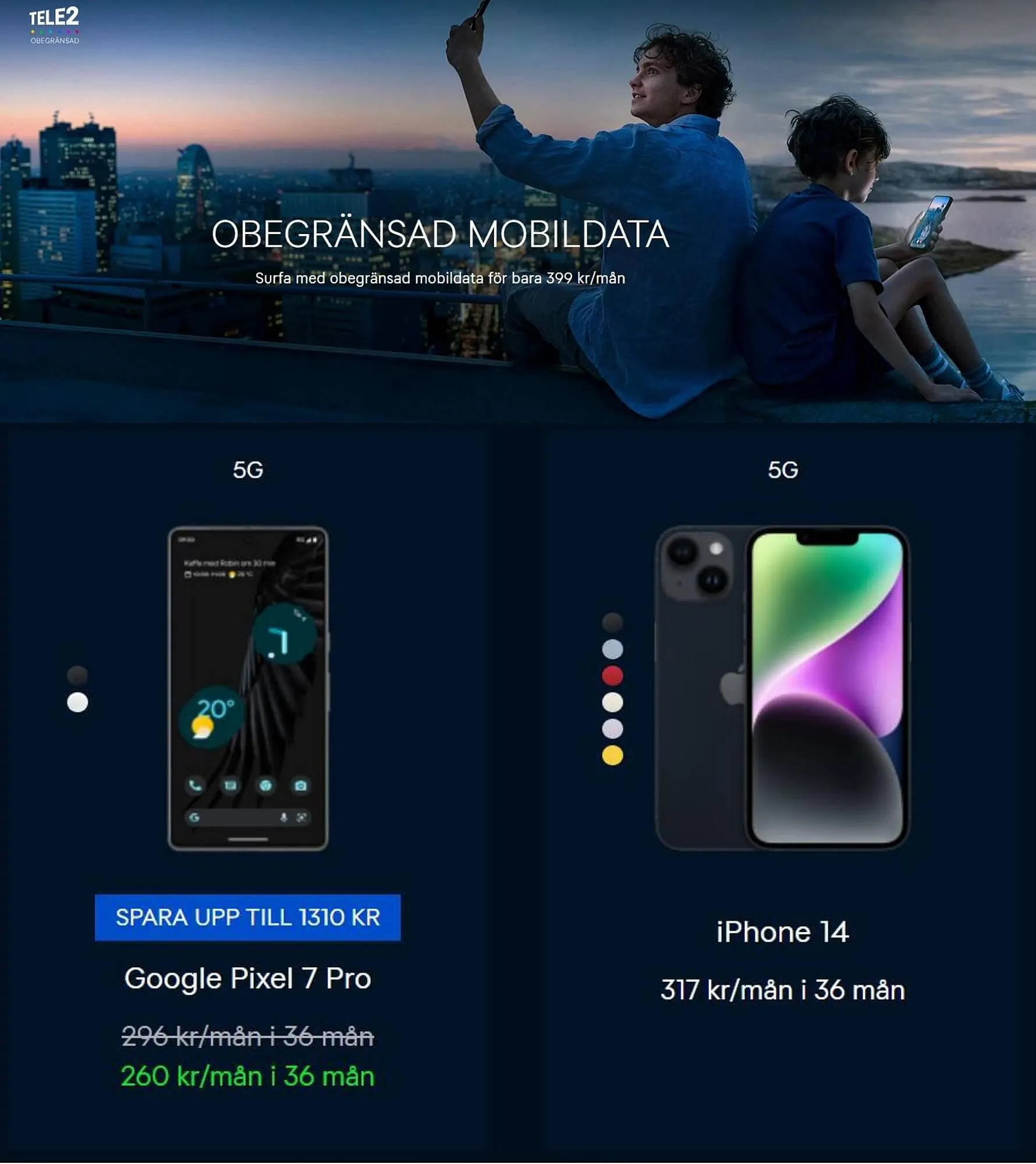 Tele2 reklamblad från 20 juni till 25 juli 2023 - Reklamblad sidor 3