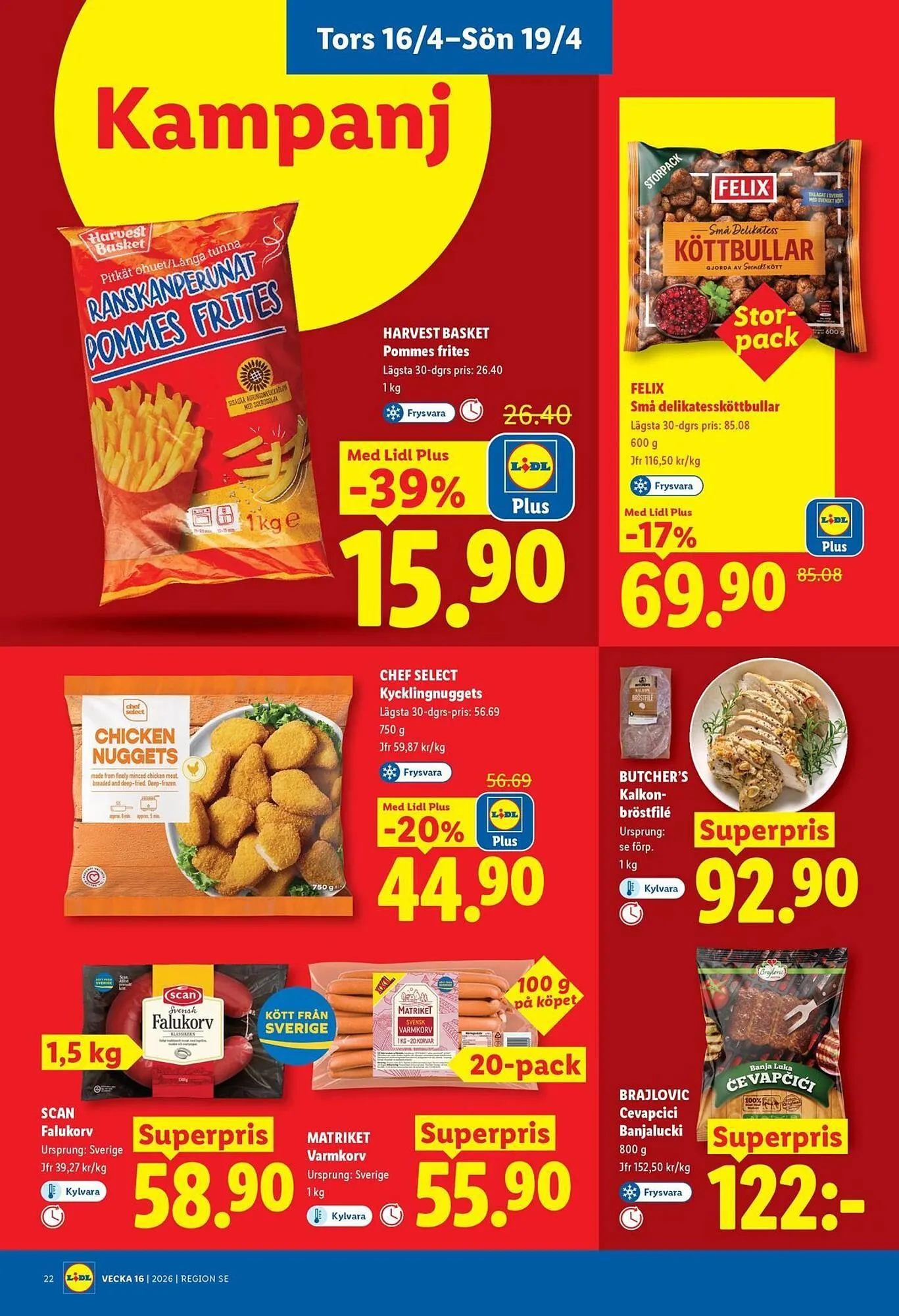 Lidl reklamblad från 13 april till 19 april 2026 - Reklamblad sidor 26
