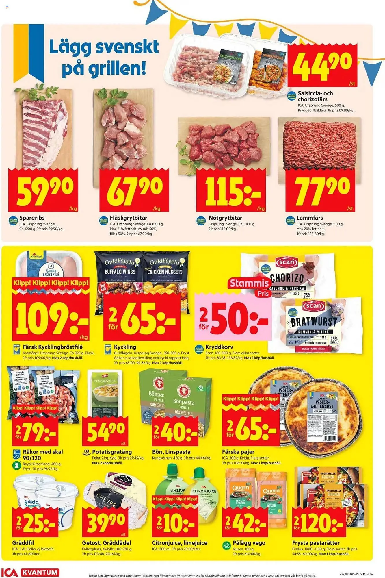 ICA Kvantum reklamblad från 1 september till 7 september 2025 - Reklamblad sidor 8