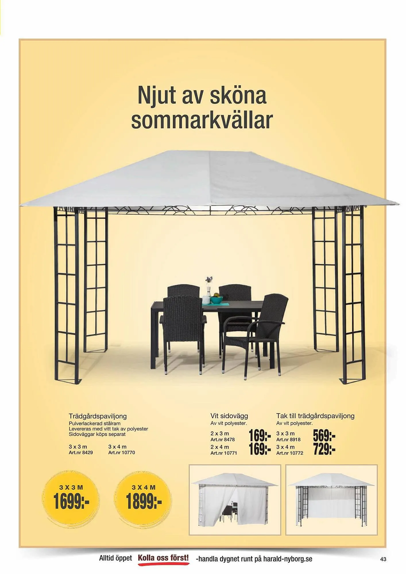 Harald Nyborg reklamblad från 11 juni till 31 oktober 2023 - Reklamblad sidor 43
