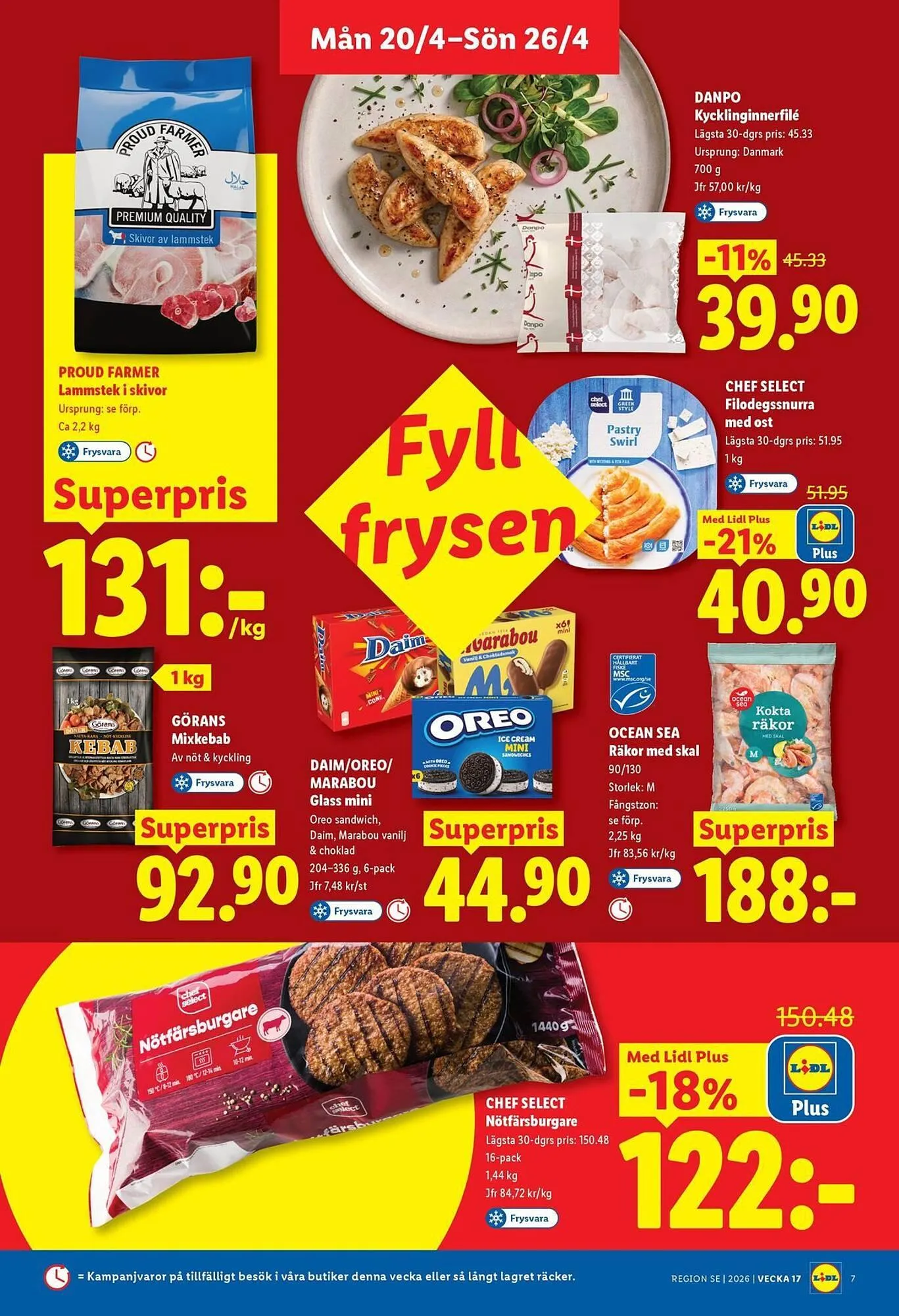 Lidl reklamblad från 20 april till 26 april 2026 - Reklamblad sidor 7