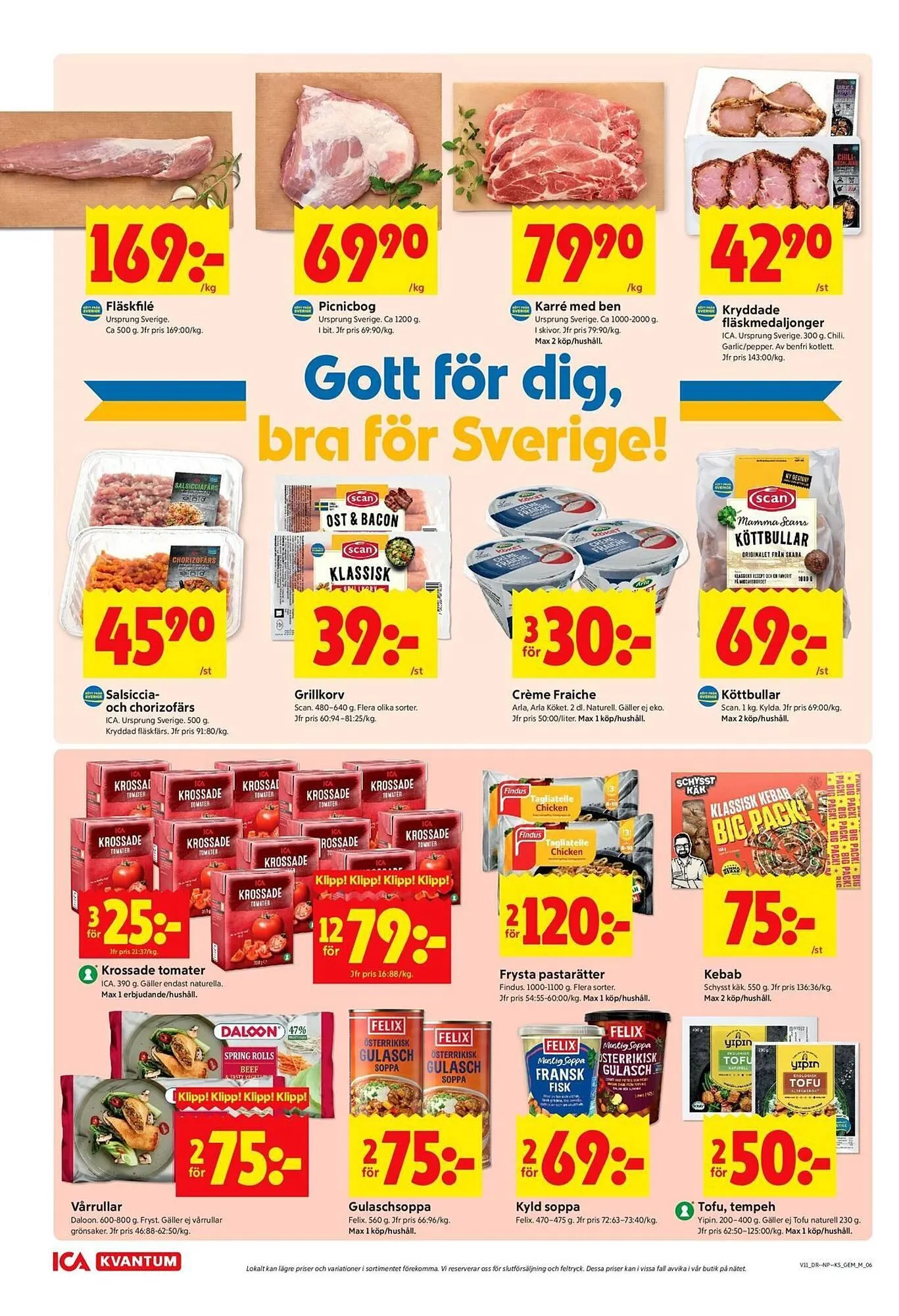 ICA Kvantum reklamblad från 9 mars till 15 mars 2026 - Reklamblad sidor 6
