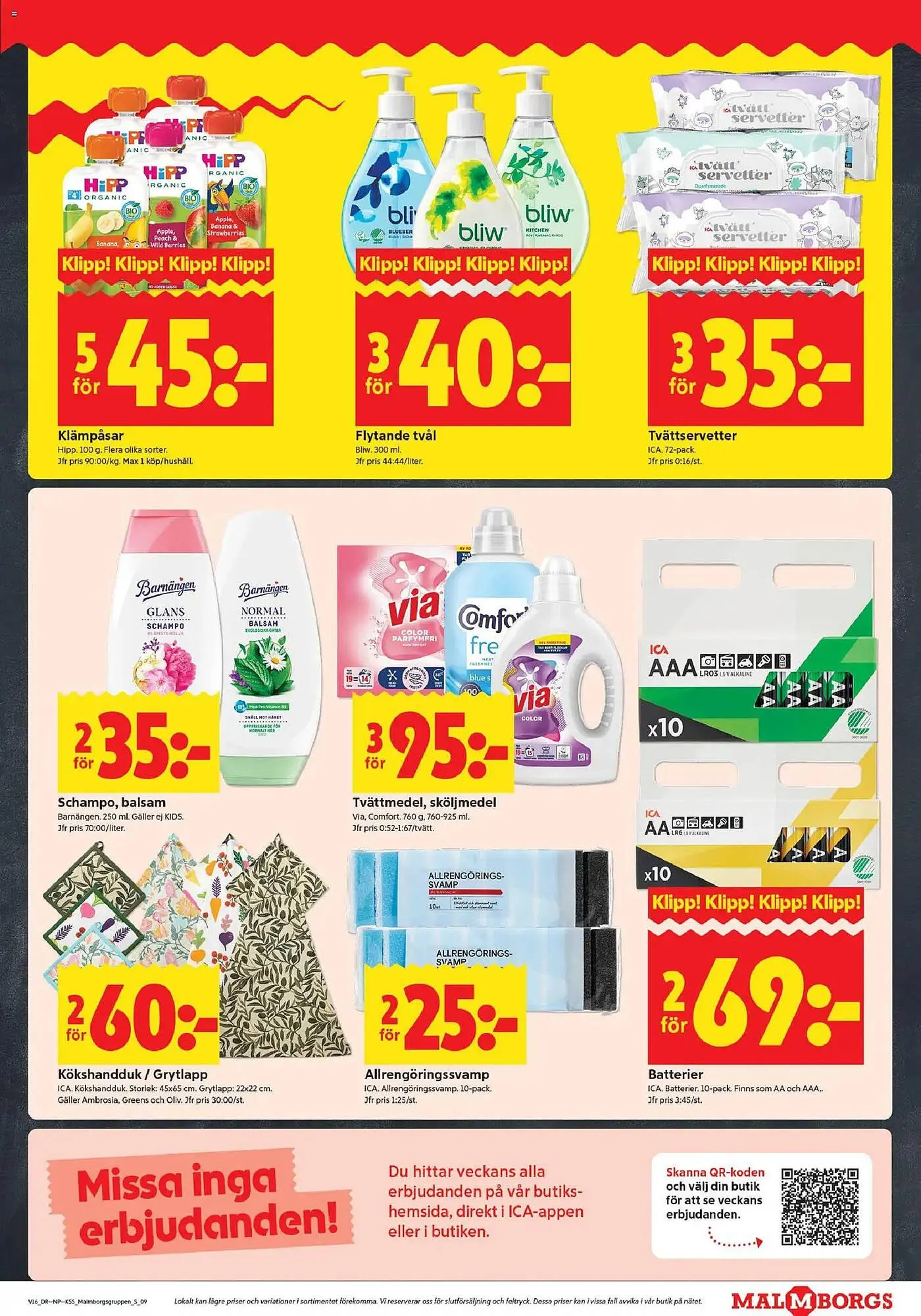 ICA Kvantum reklamblad från 13 april till 19 april 2026 - Reklamblad sidor 9