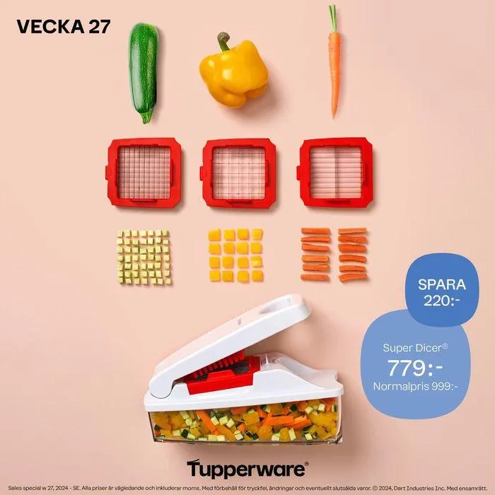 Tupperware reklamblad - 1