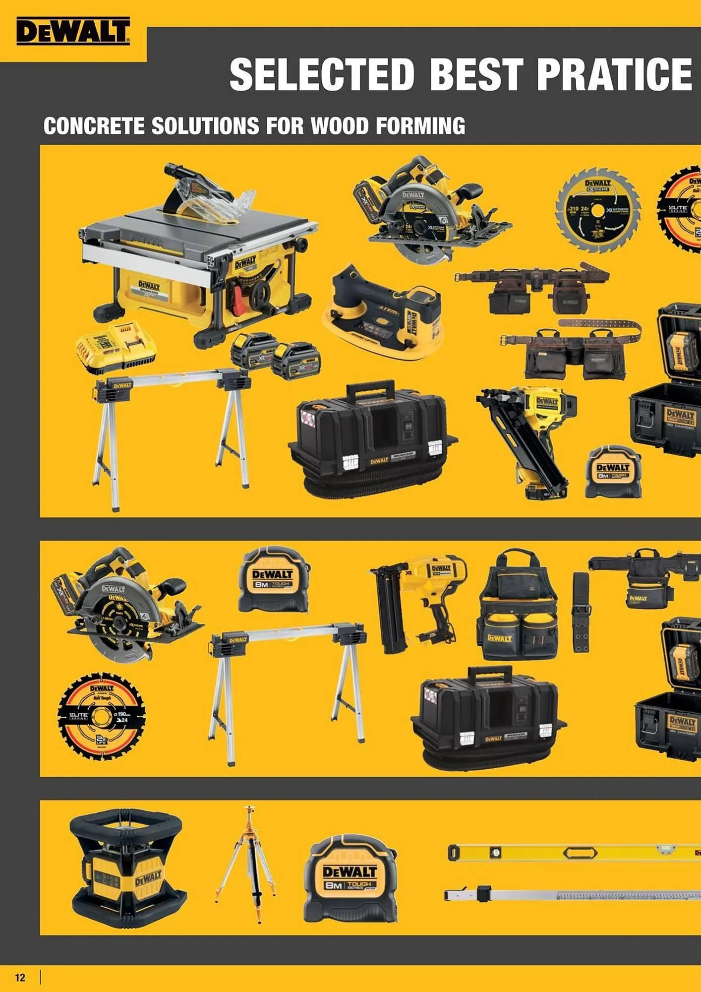 Dewalt reklamblad från 21 mars till 31 maj 2025 - Reklamblad sidor 12