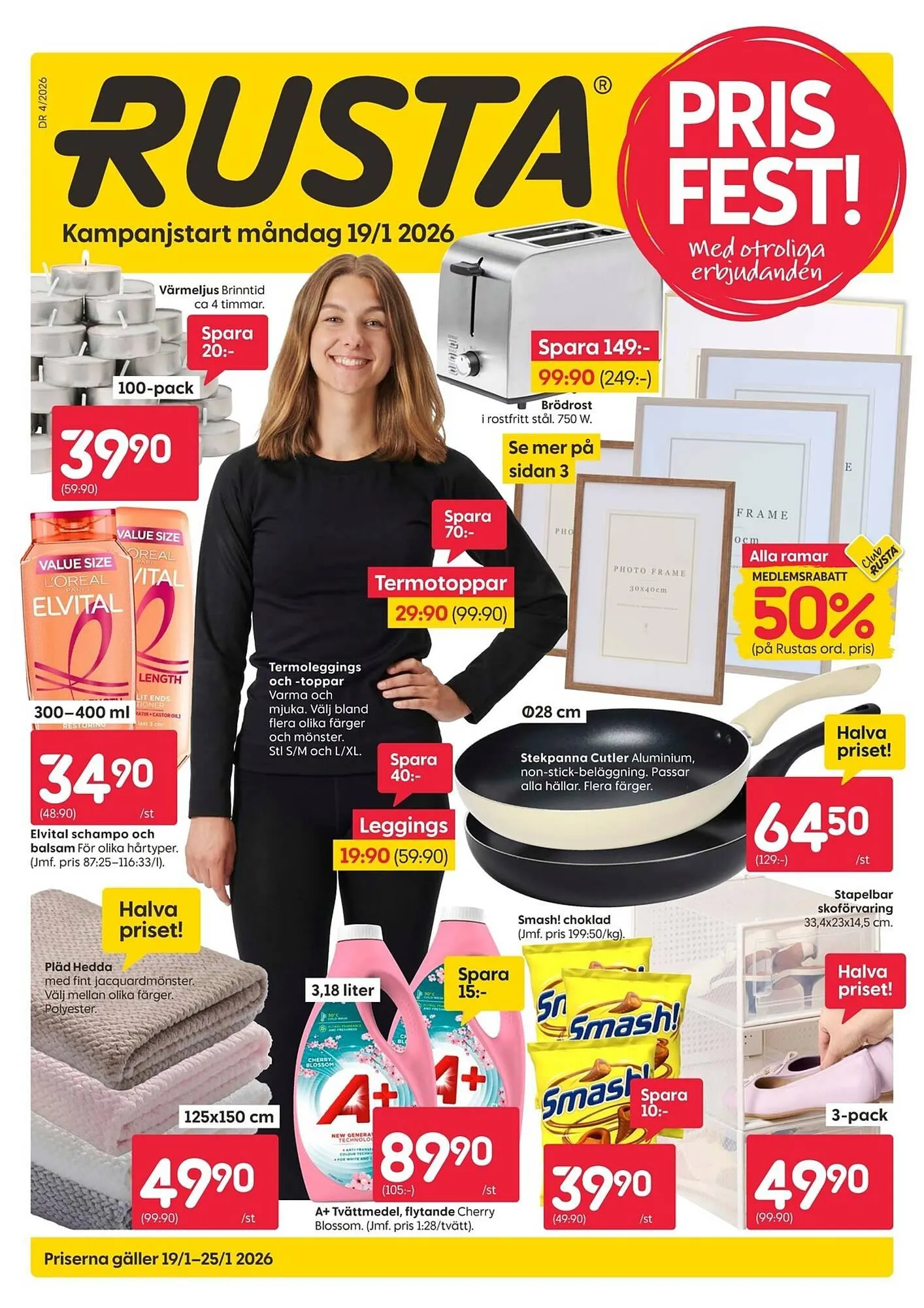 Rusta reklamblad från 19 januari till 25 januari 2026 - Reklamblad sidor 1