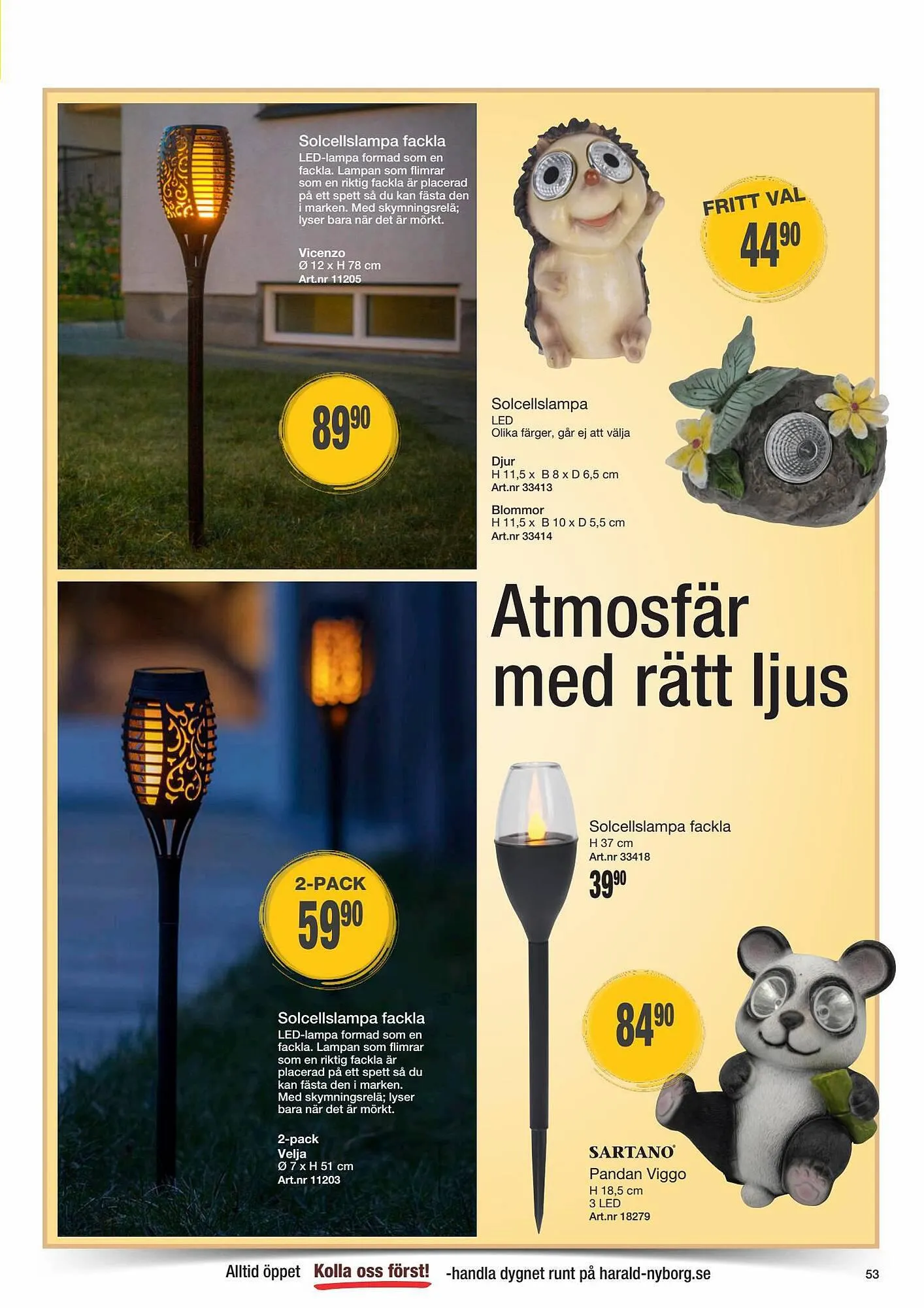 Harald Nyborg reklamblad från 11 juni till 31 oktober 2023 - Reklamblad sidor 53