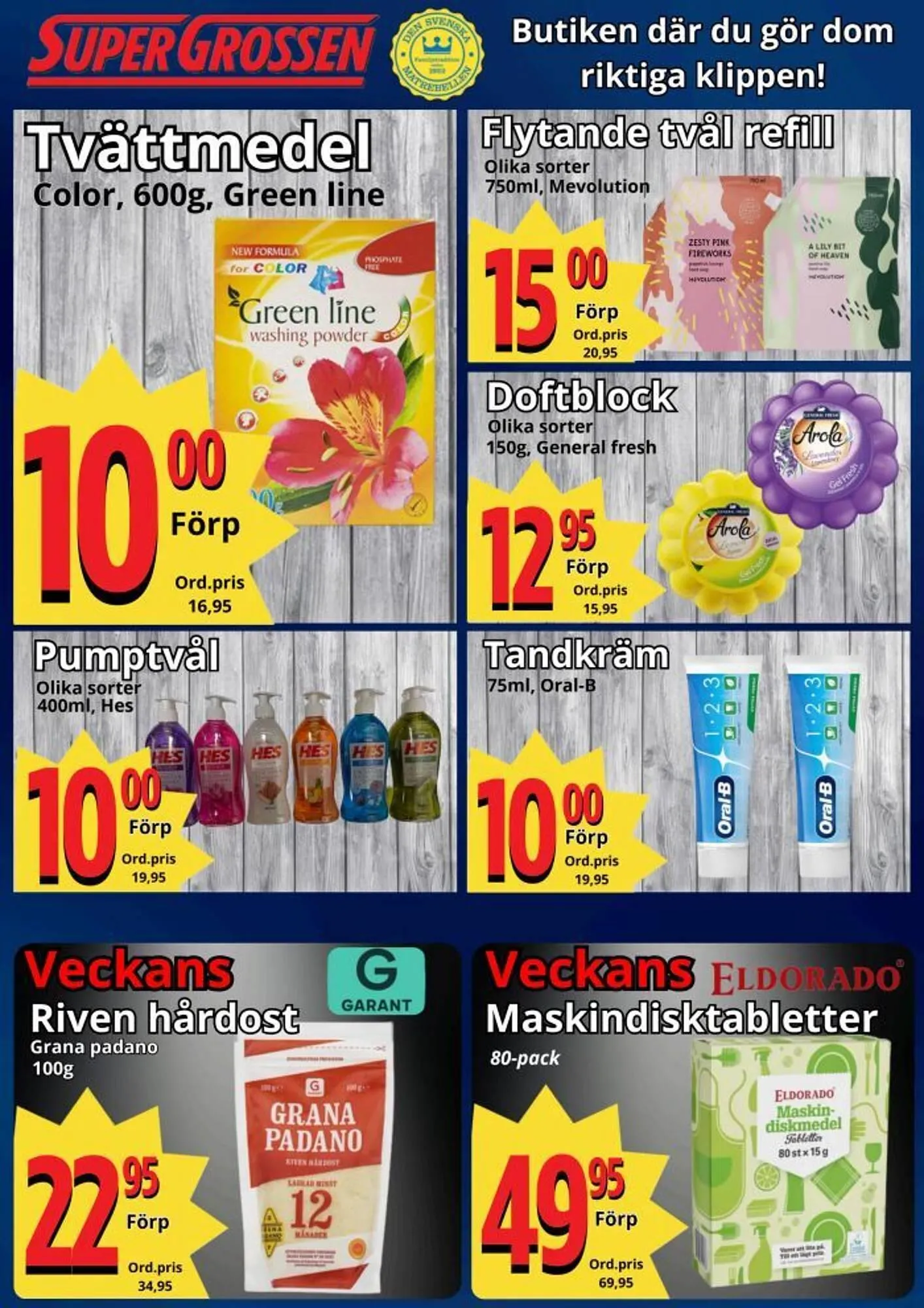Supergrossen reklamblad från 28 april till 4 maj 2025 - Reklamblad sidor 10