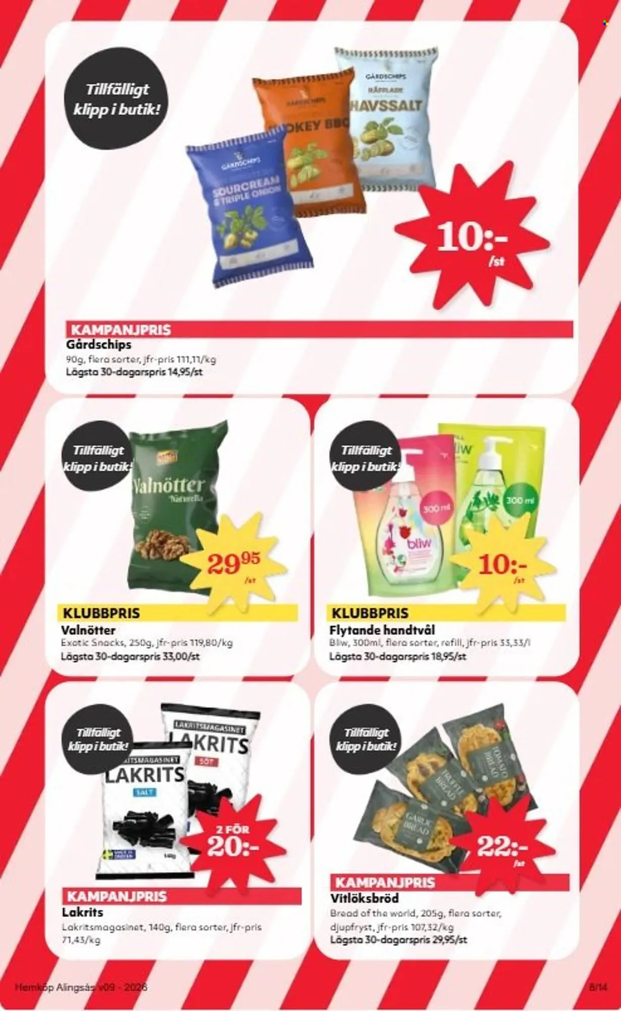 Hemköp reklamblad från 23 februari till 1 mars 2026 - Reklamblad sidor 8