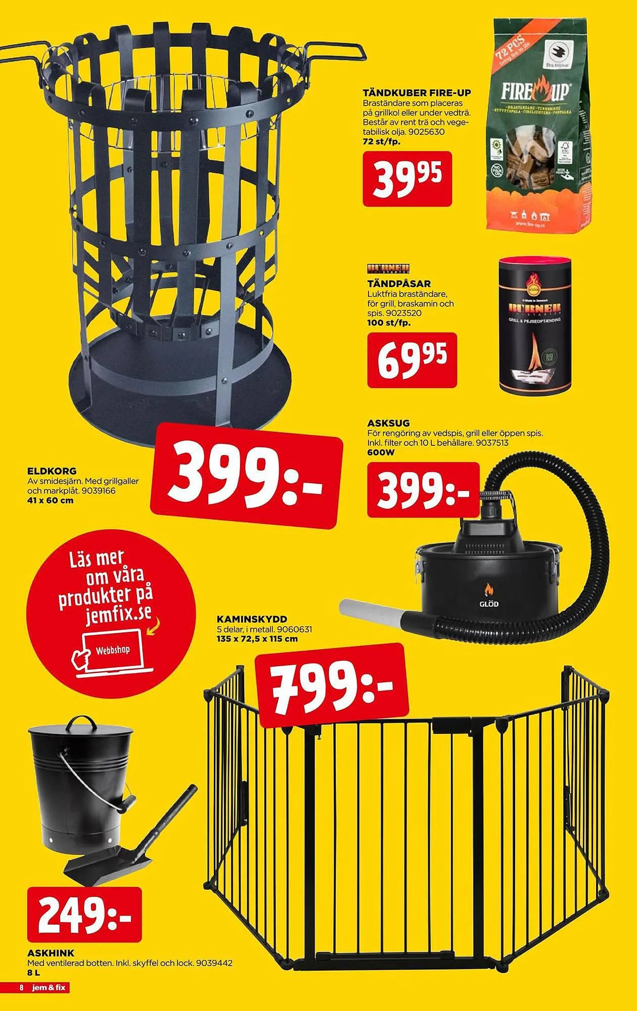 Jem&Fix reklamblad från 10 september till 24 september 2023 - Reklamblad sidor 8