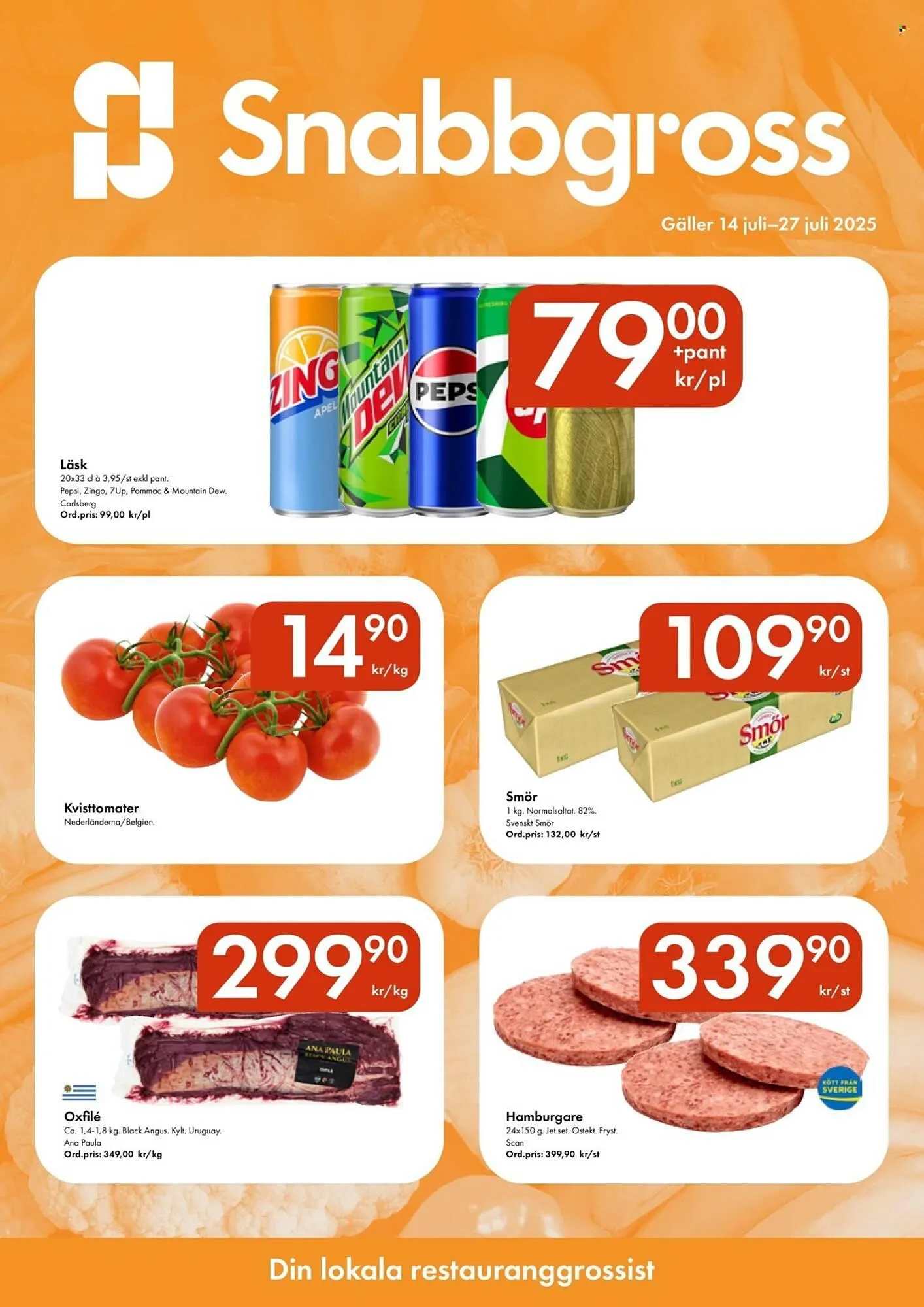 Snabbgross reklamblad - 1