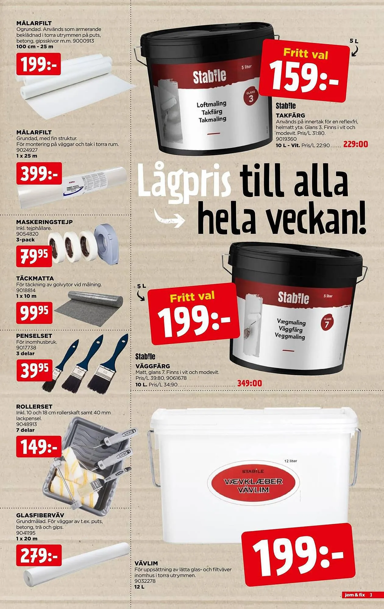 Jem&Fix reklamblad från 24 september till 8 oktober 2023 - Reklamblad sidor 3
