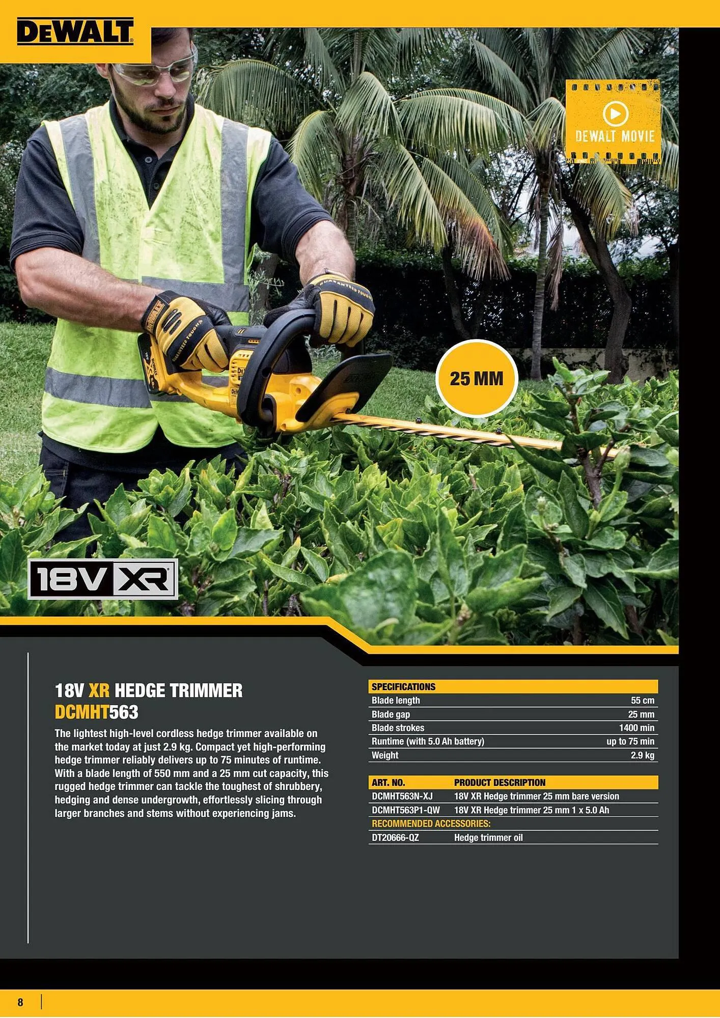 Dewalt reklamblad från 31 augusti till 30 september 2023 - Reklamblad sidor 8