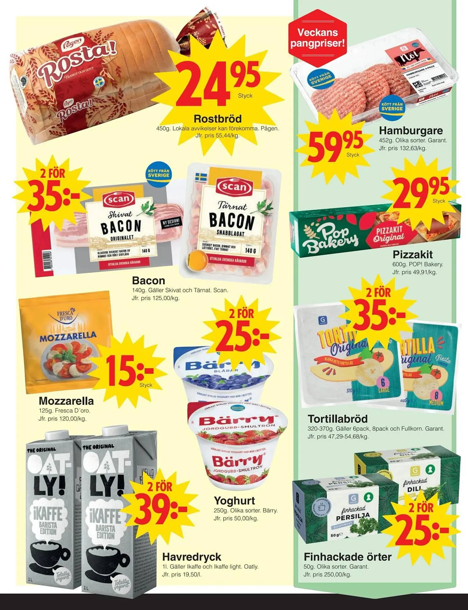 Matöppet reklamblad från 4 augusti till 10 augusti 2025 - Reklamblad sidor 2