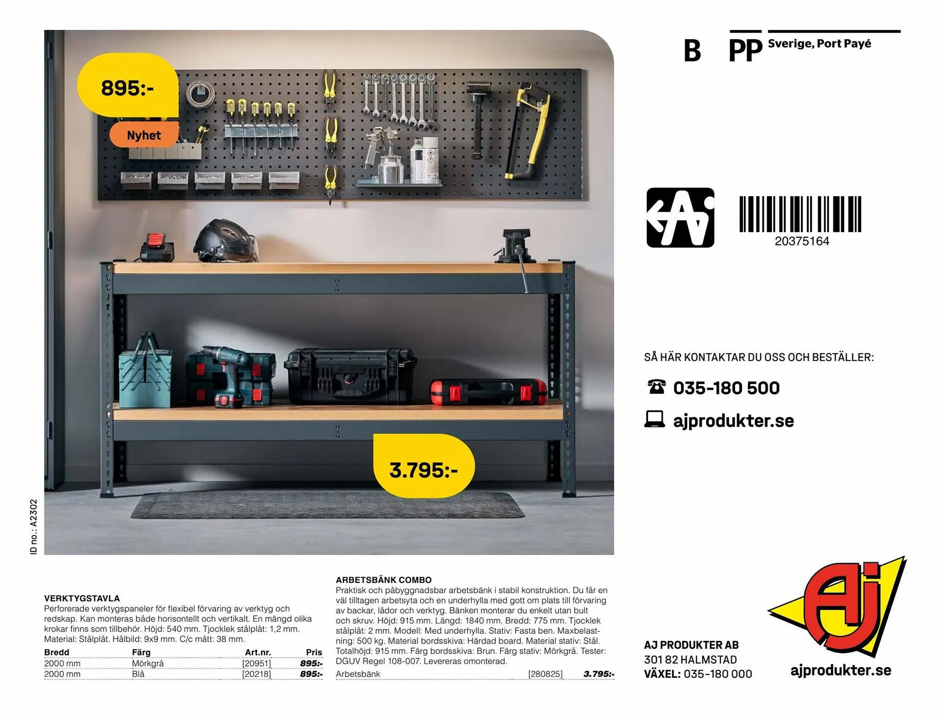 AJ Produkter reklamblad från 8 oktober till 4 december 2023 - Reklamblad sidor 405