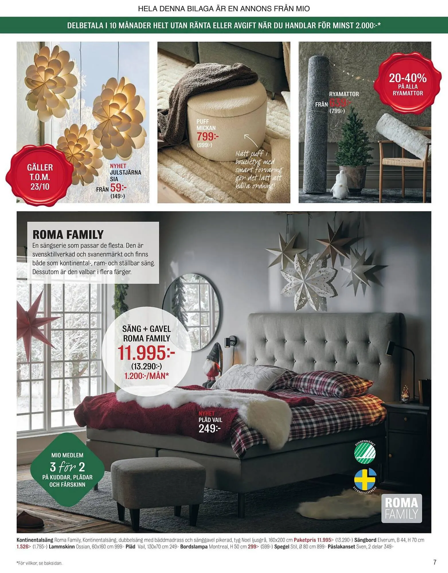 Mio reklamblad från 16 oktober till 13 november 2023 - Reklamblad sidor 7