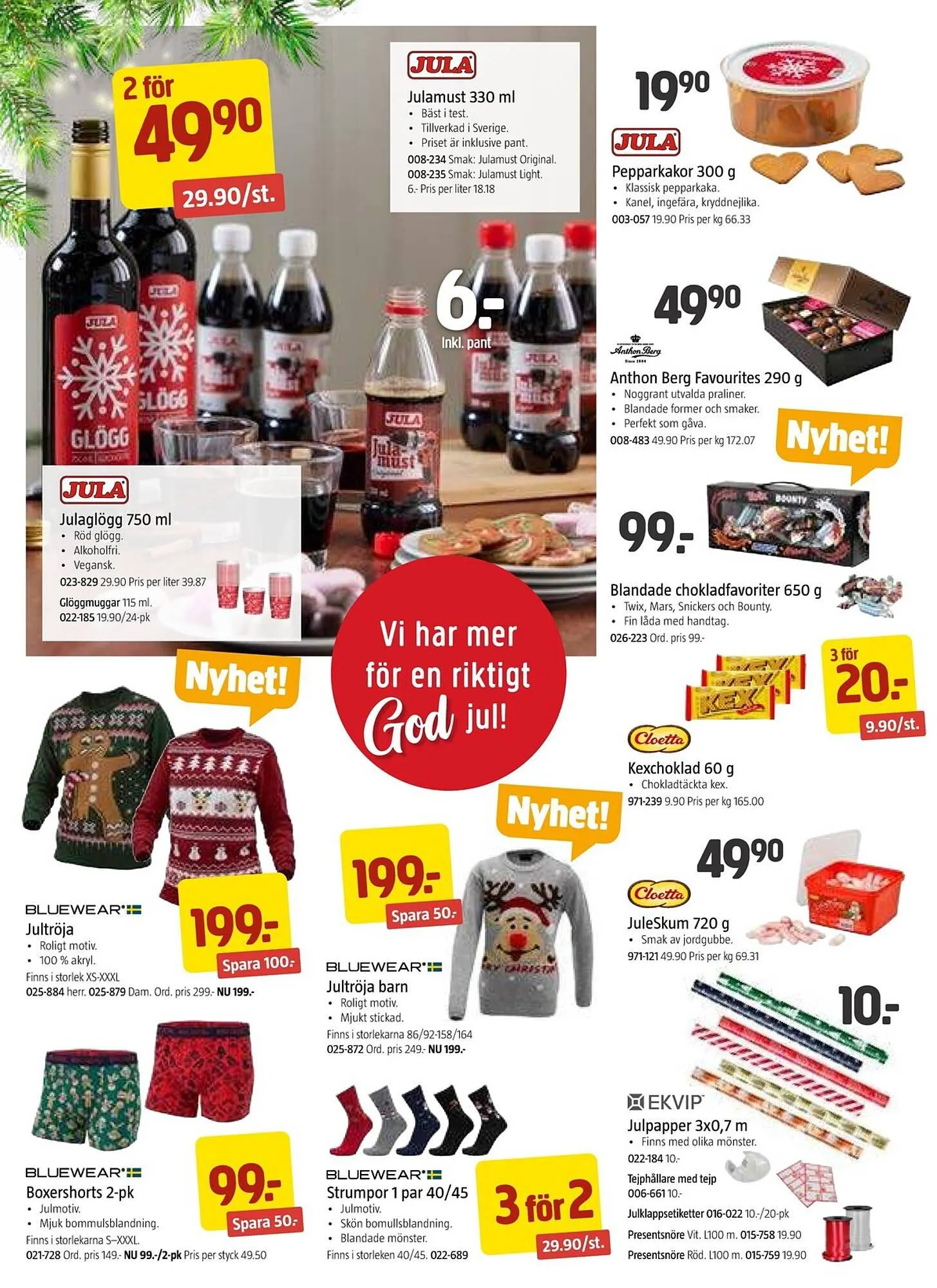 Jula reklamblad från 28 november till 26 december 2023 - Reklamblad sidor 2