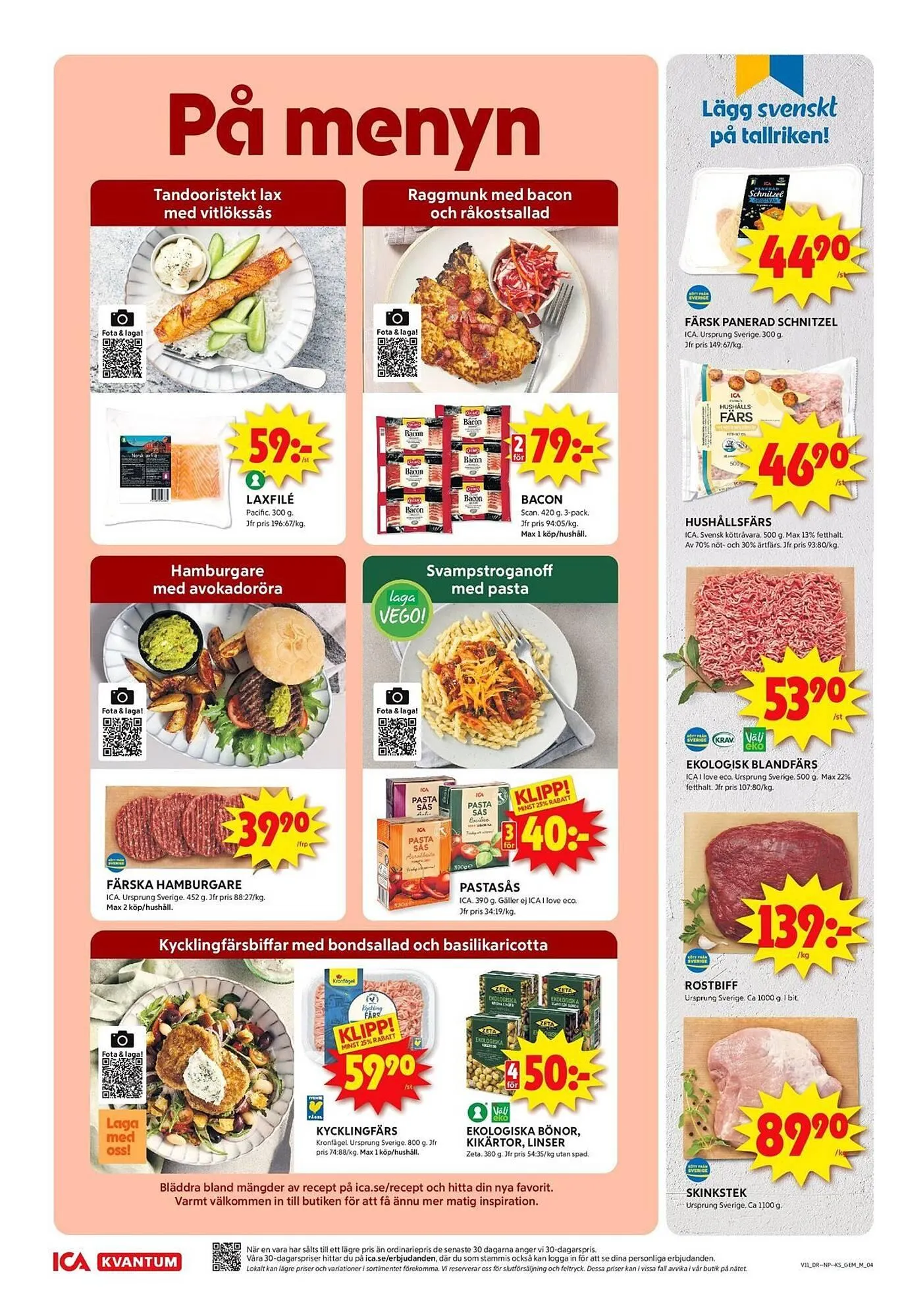 ICA Kvantum reklamblad från 10 mars till 16 mars 2025 - Reklamblad sidor 4
