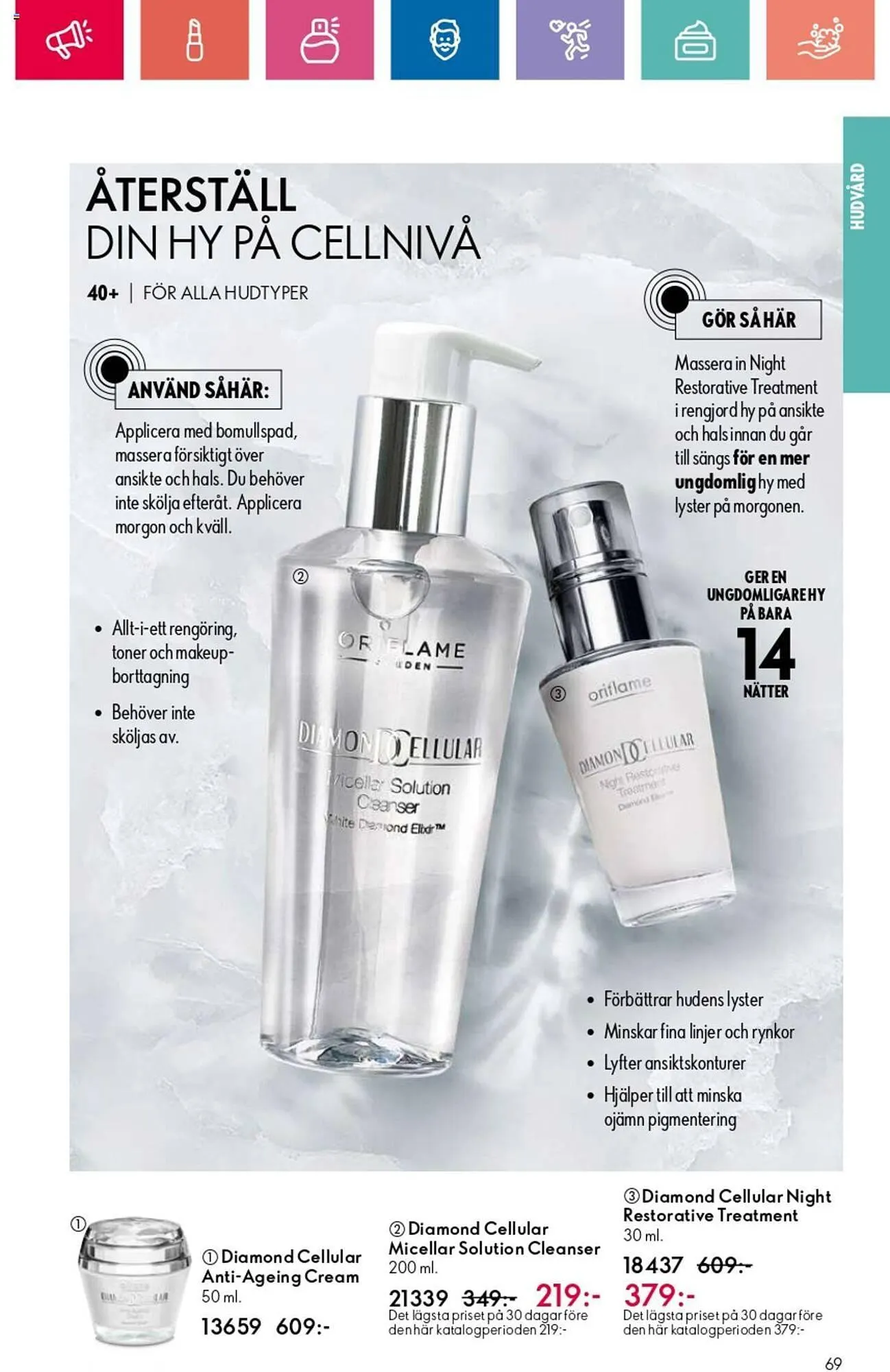 Oriflame reklamblad från 24 oktober till 13 november 2024 - Reklamblad sidor 69